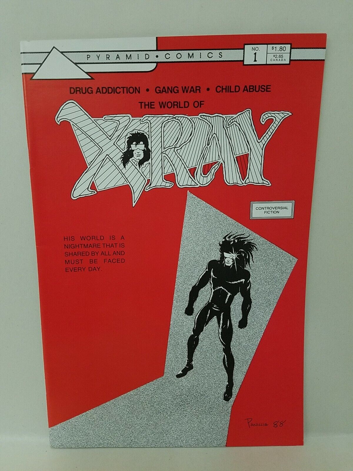 X-Ray #1 (1988) Pyramid Comics 80s Punk Rock Thrash Superheros Jim Frost