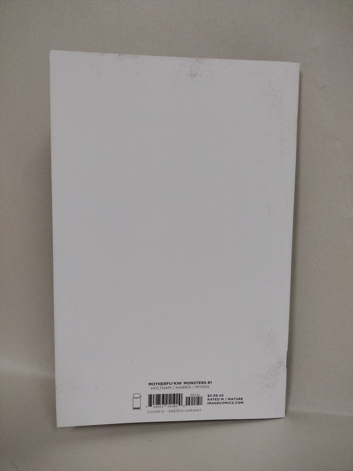 Mother Fu*kin Monsters #1 Image Comic Sketch Variant W Original DCastr Art