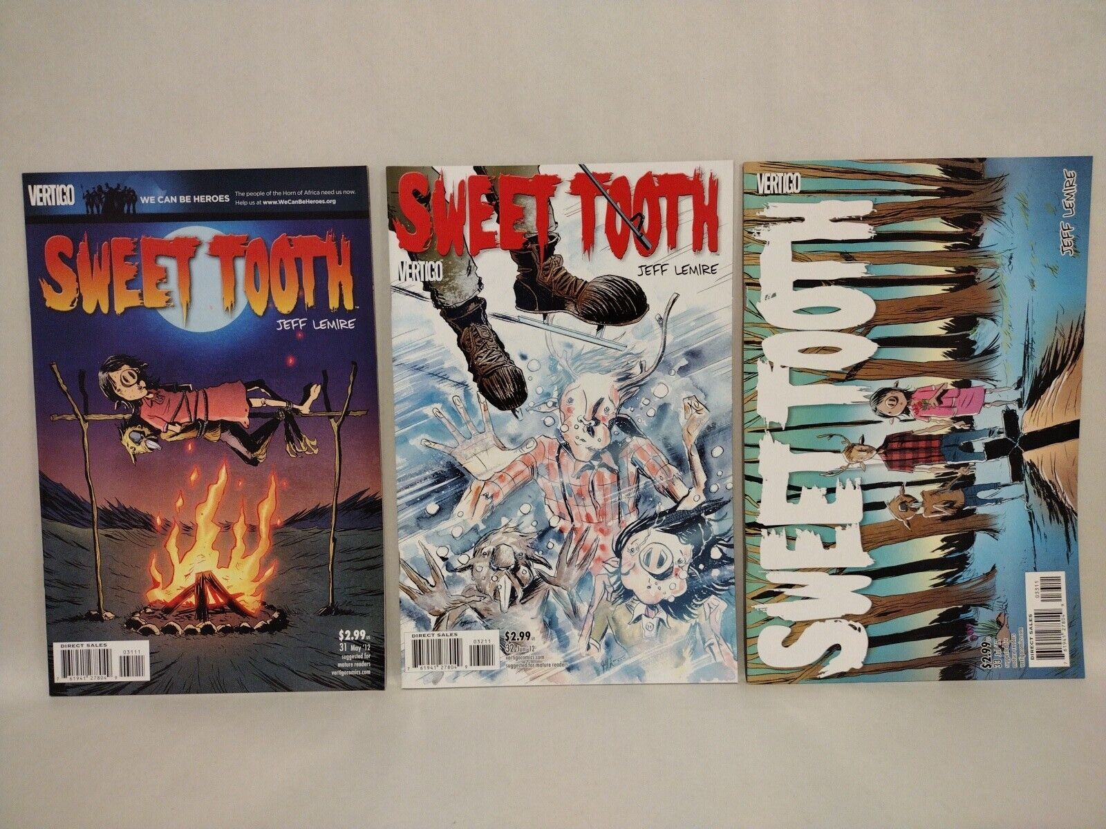 Sweet Tooth (2009) Vertigo Comic Lot Set #1-34 1st Appearance Jeff Lemire 