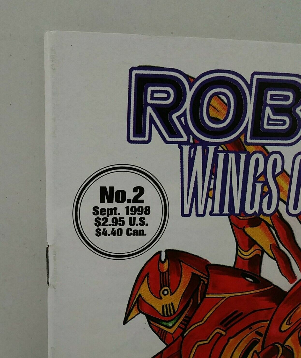 Robotech Wings Of Gibraltar #2 (1998) Antarctic Press Comic 