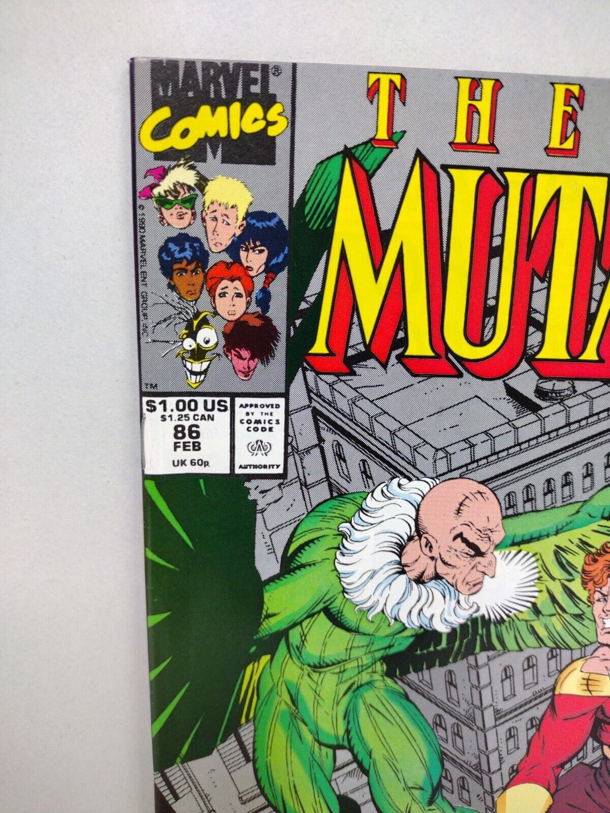 New Mutants #86 (1990) Marvel Comic 1st Cable Cameo VF-NM