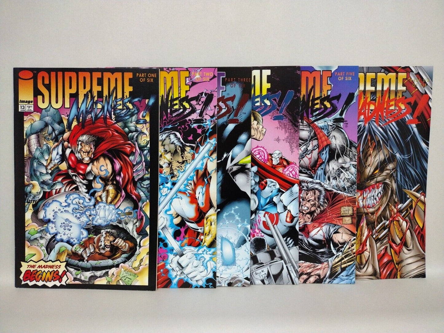 Supreme (1994) Image Comic Lot Set 13 14 15 16 17 18 Complete Madness Story Arc
