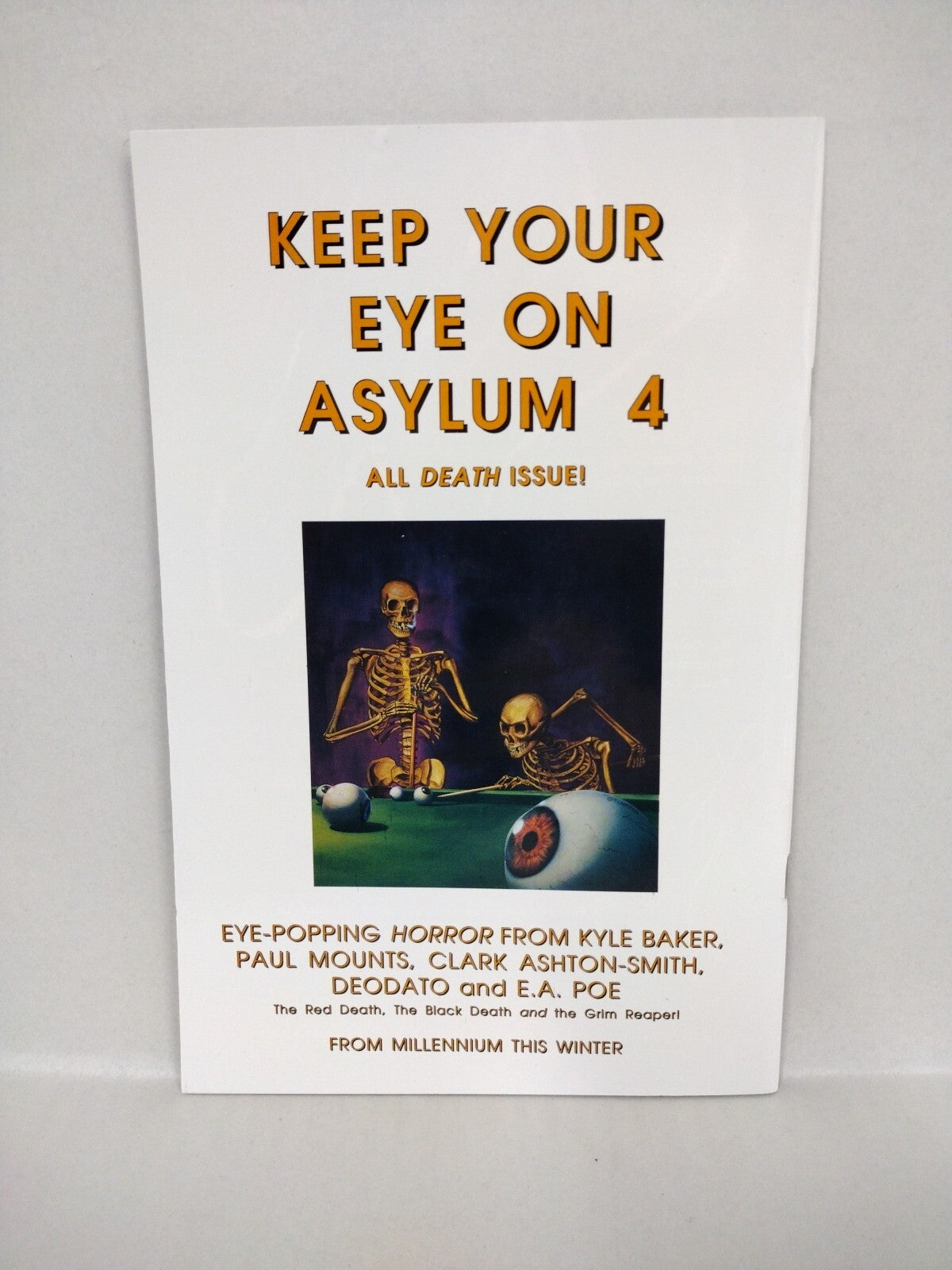 ASYLUM (1993) Complete Millennium Comic Set 1 2 3 Craig P Russell Al Williams 