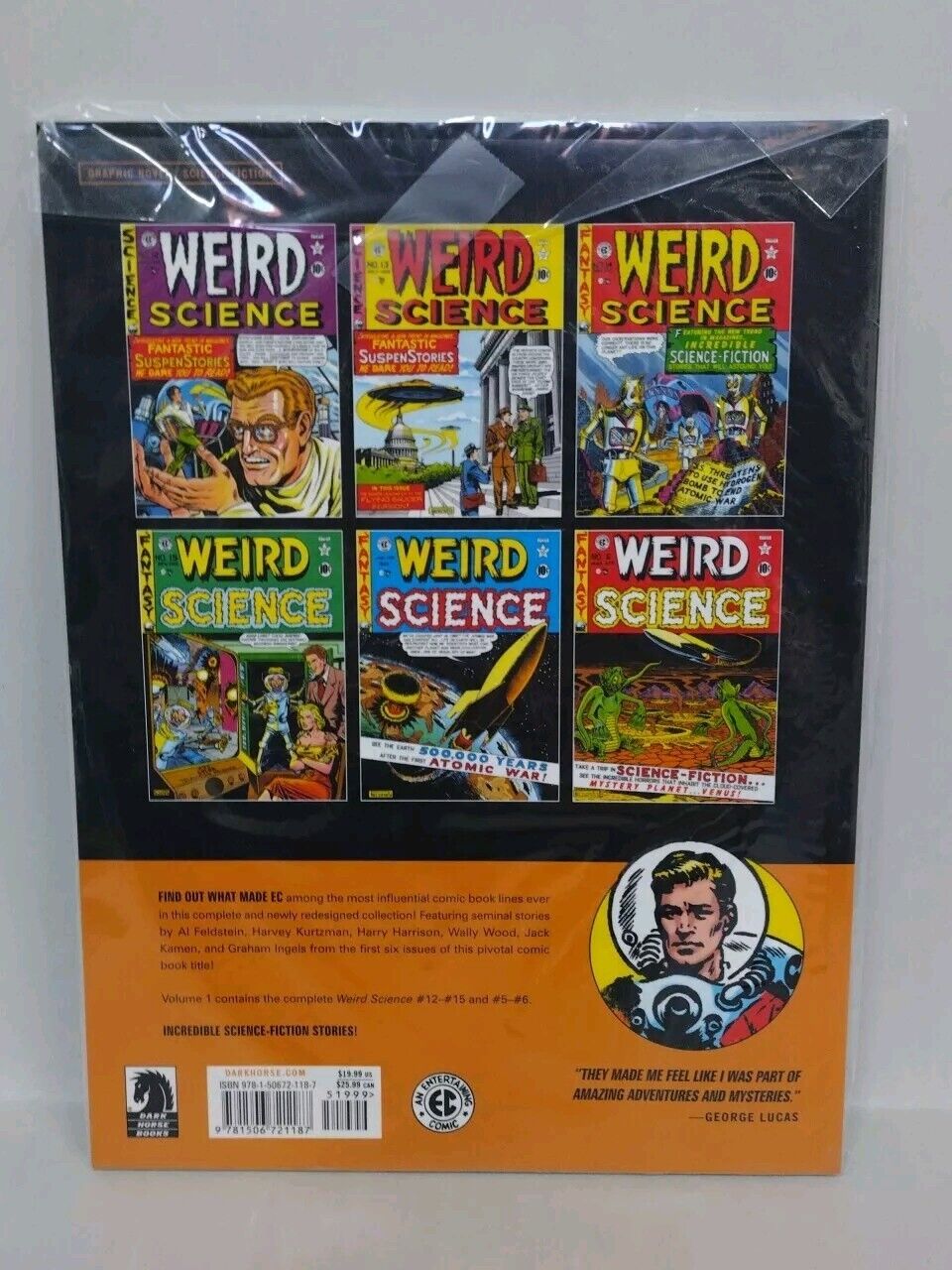 Weird Science Vol 1 #12-15 Gaines, Bill, Feldstein, Al SC EC Archives 2022