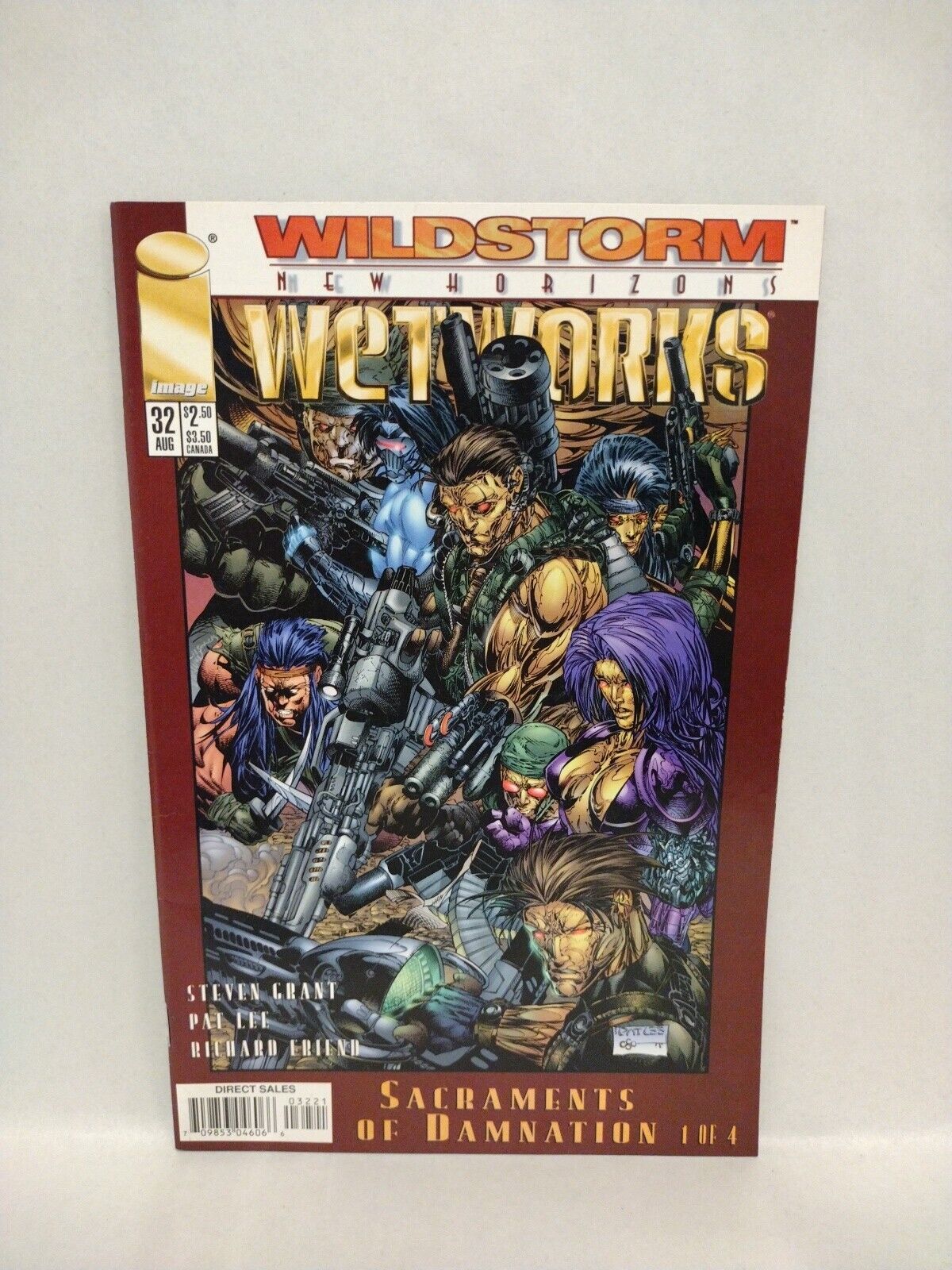 Wetworks (1997) Image Comic Lot Set #31 32 33 34 35 36 Sacraments Of Damnation