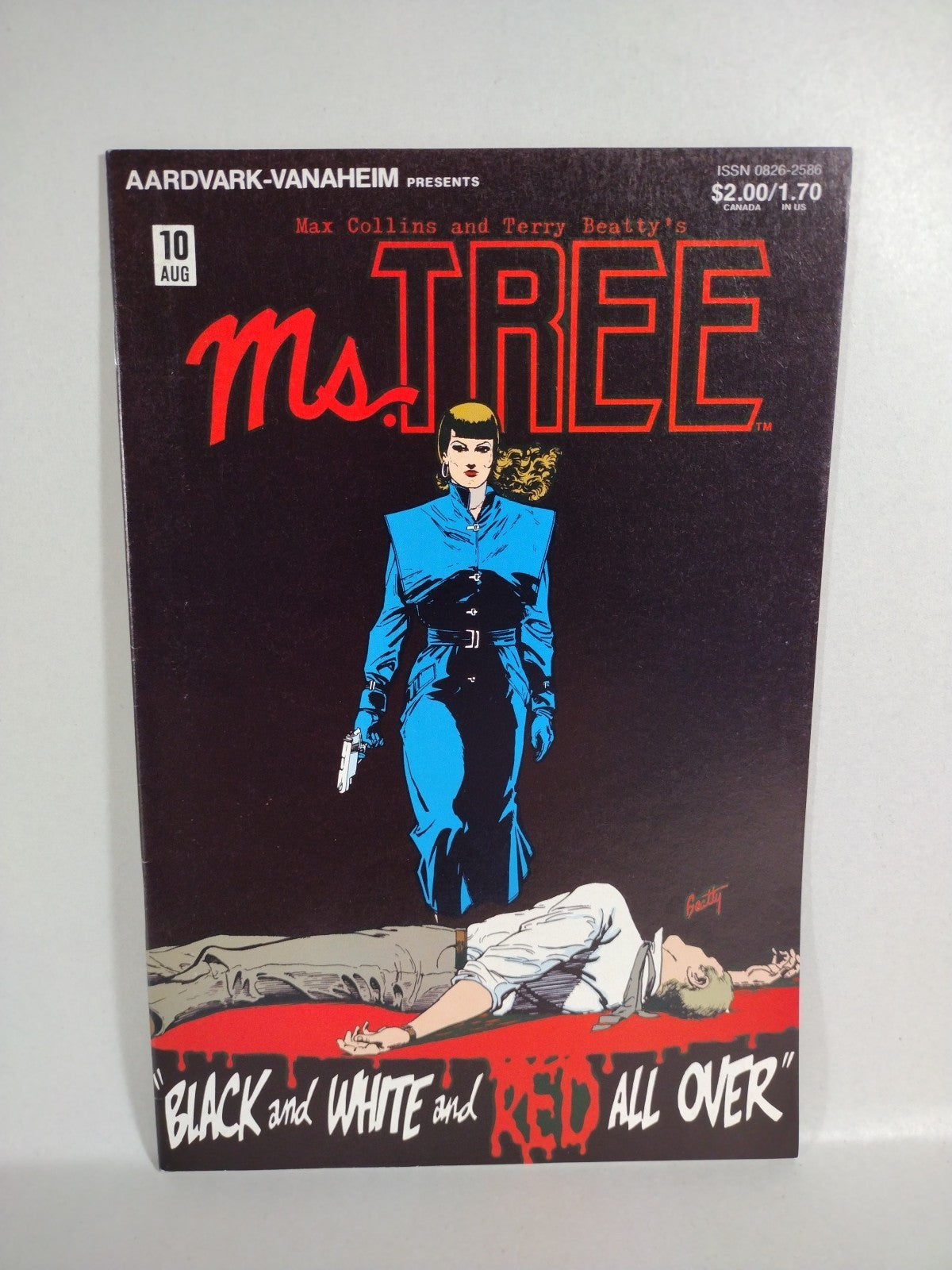 MS Tree (1984) Eclipse Aardvark Comic Lot #8 10 11 12 13 14 15 Max Collins VF-NM