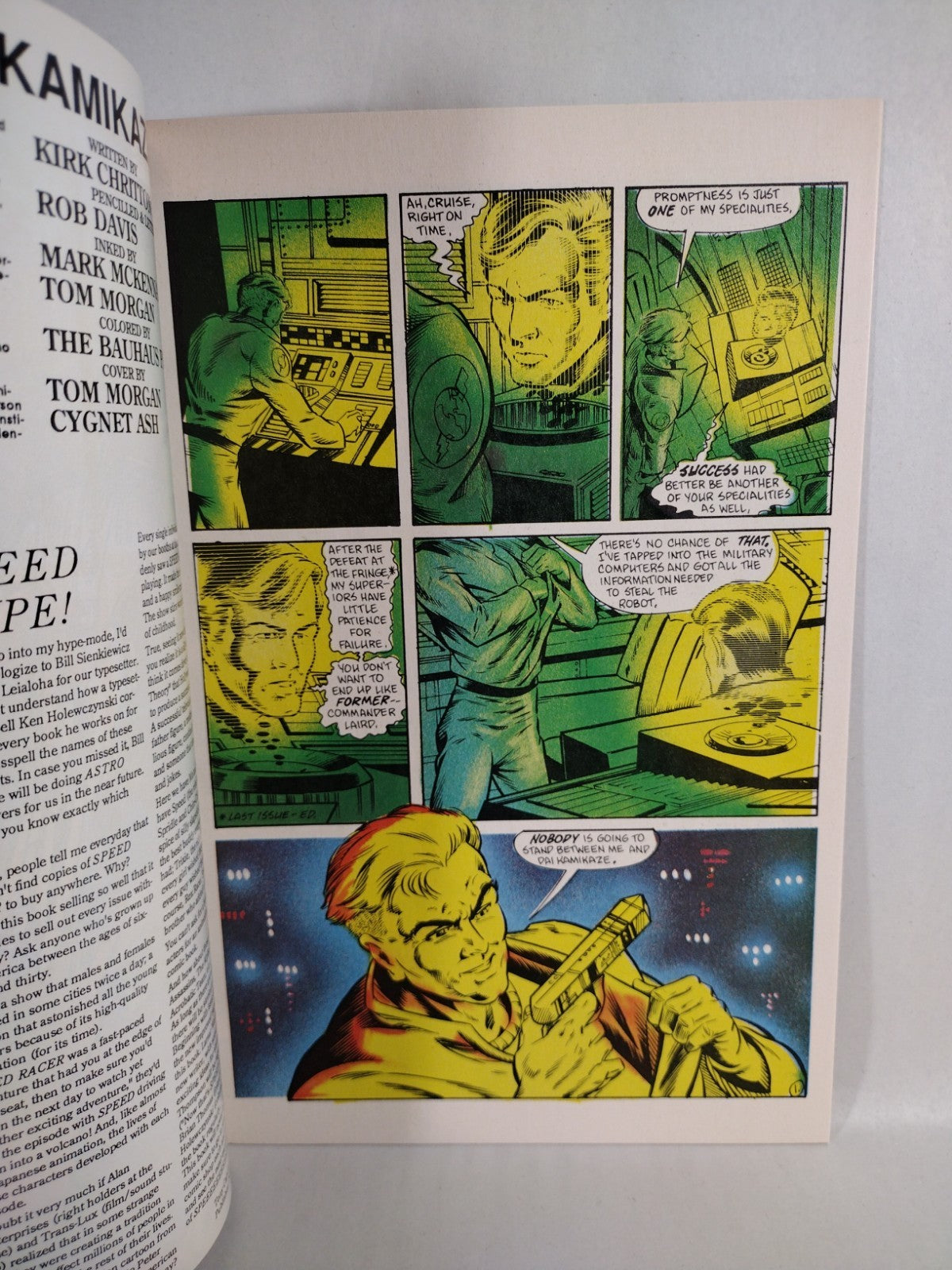 Dai Kamikaze (1987) NOW Comic Lot Set #1 First Print Speed Racer 2 3 5