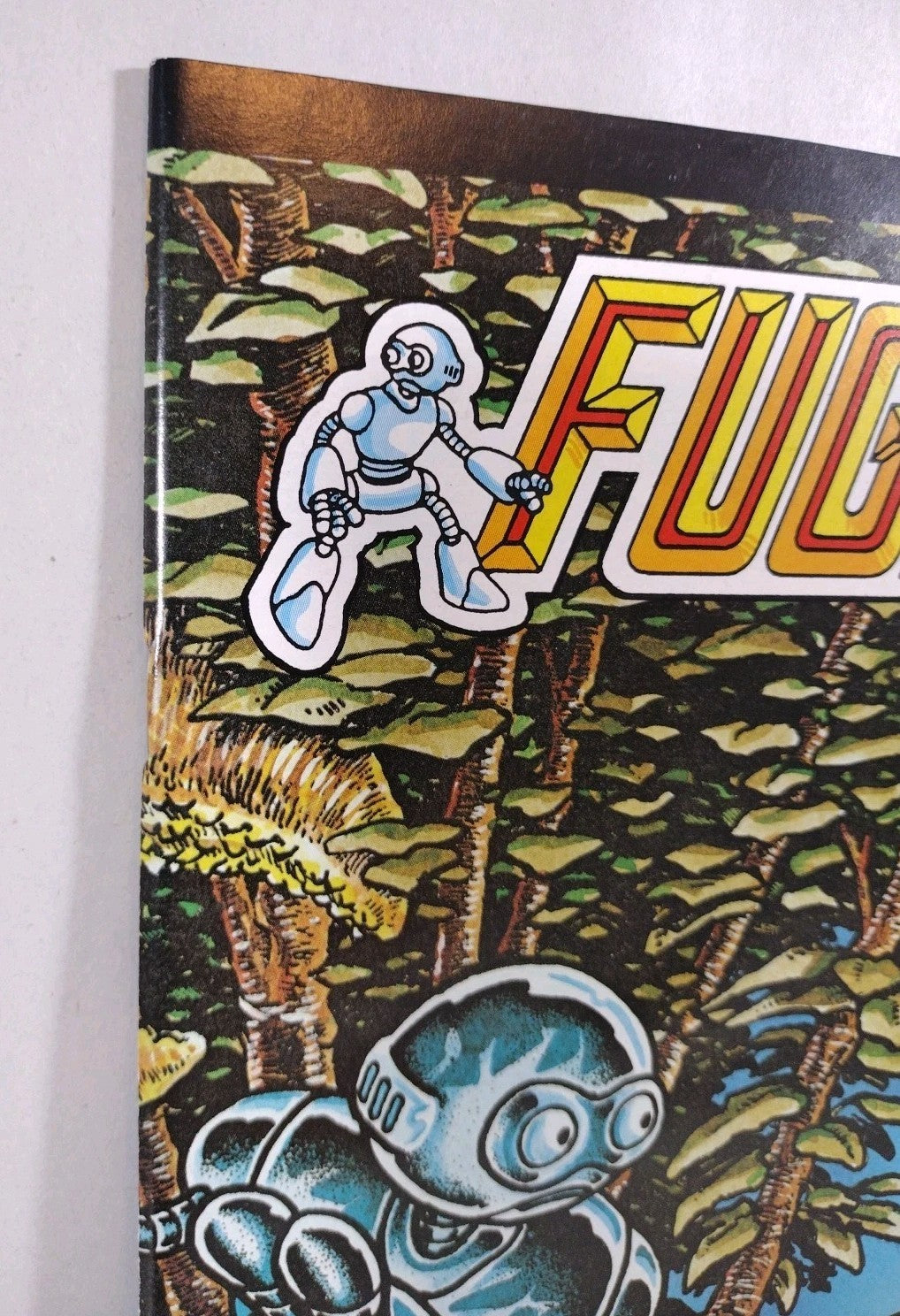 Fugitoid #1 (1985) Mirage Magazine Comic TMNT Triceritons 1st Appearance VF-NM