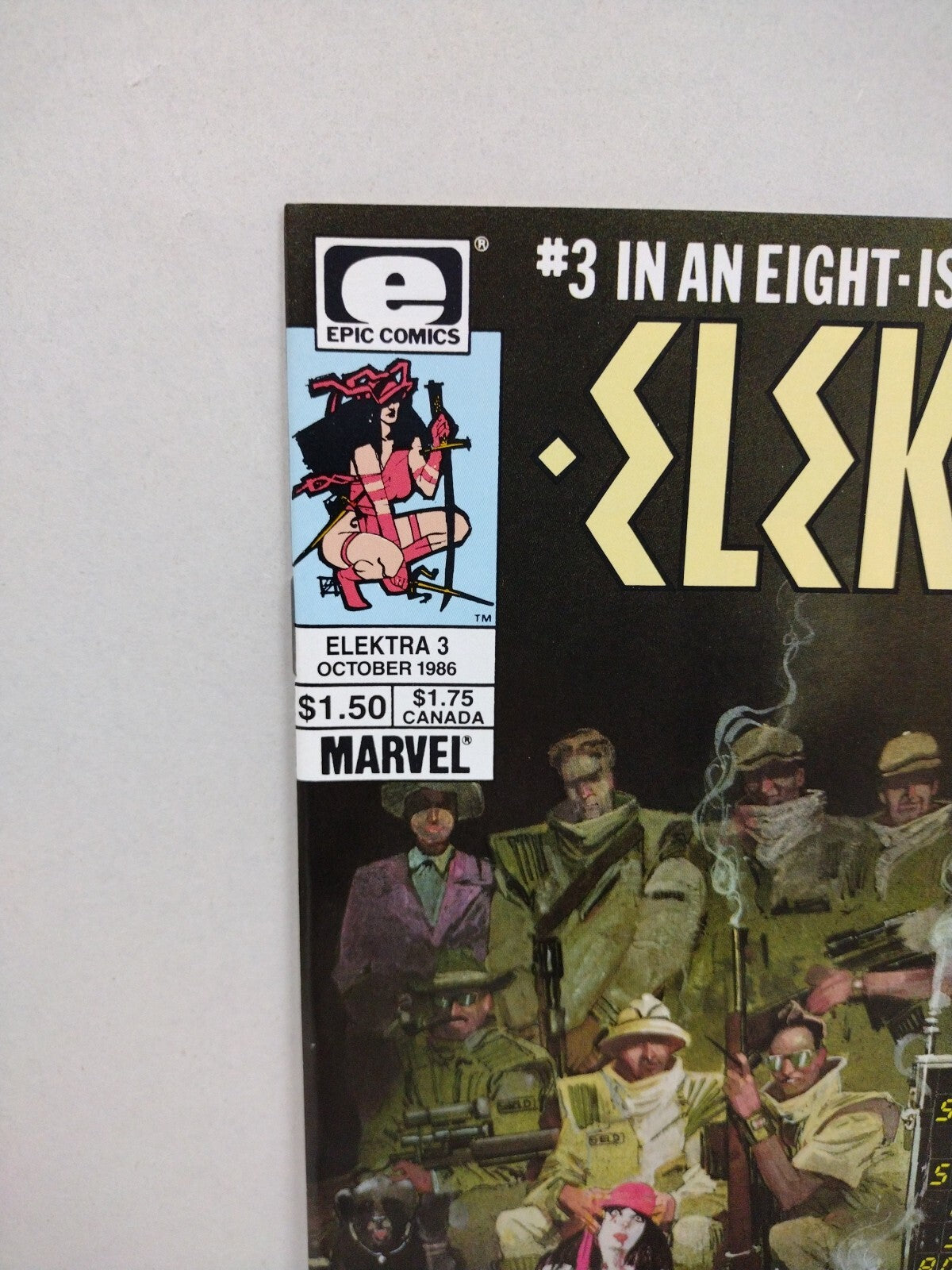 Elektra Assassin #3 (1986) Marvel Comic Bill Sienkiewicz NM