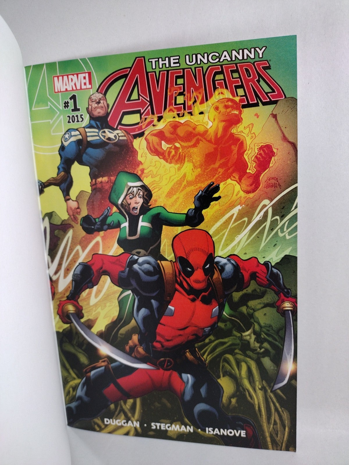 Uncanny Avengers #1 (2015) Marvel Blank Sketch Variant Cover Comic New VF