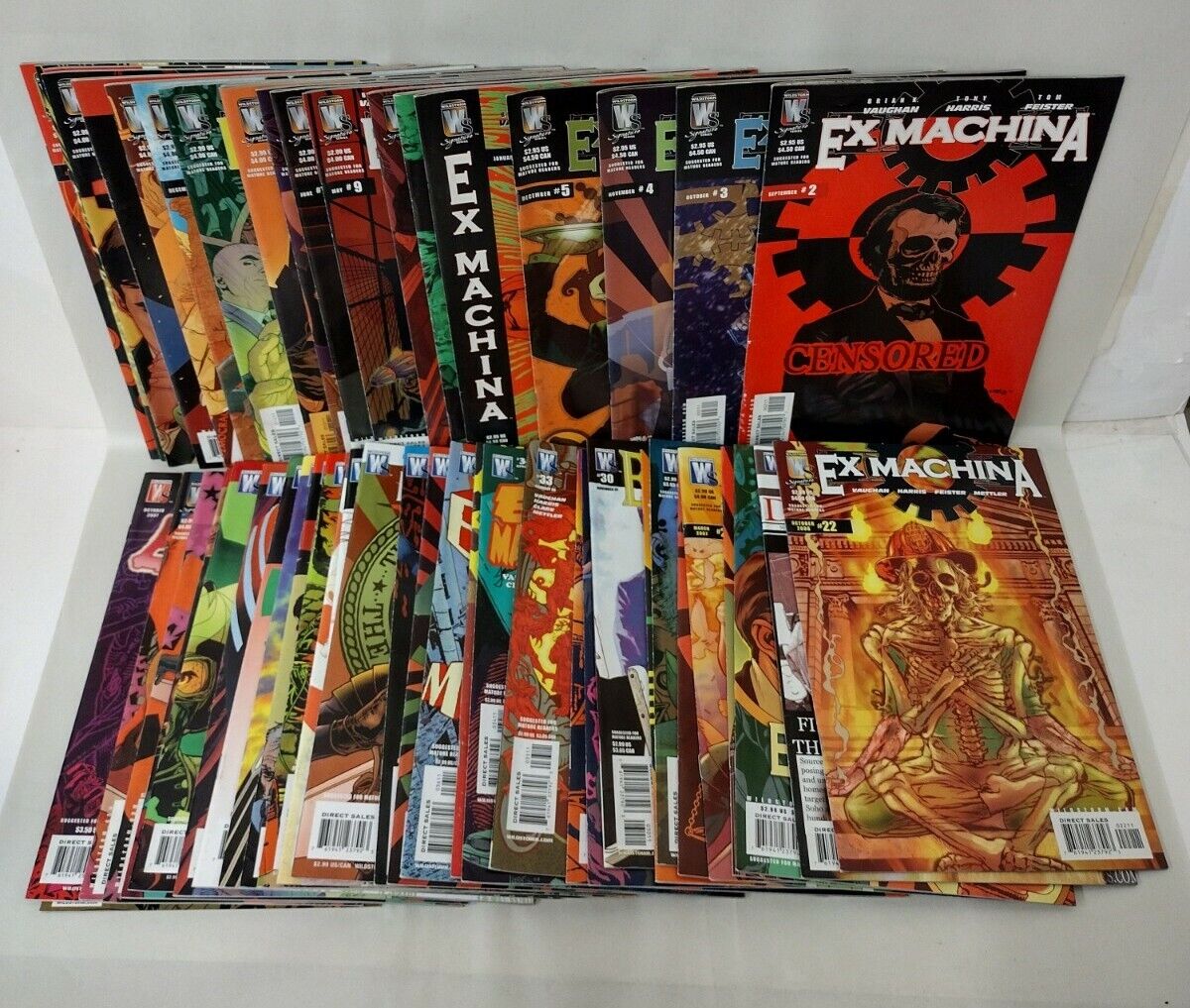 Ex Machina (2004) Wildstorm Comic Lot Set #2-42, 44-50 + Special 1-4 Near Comple