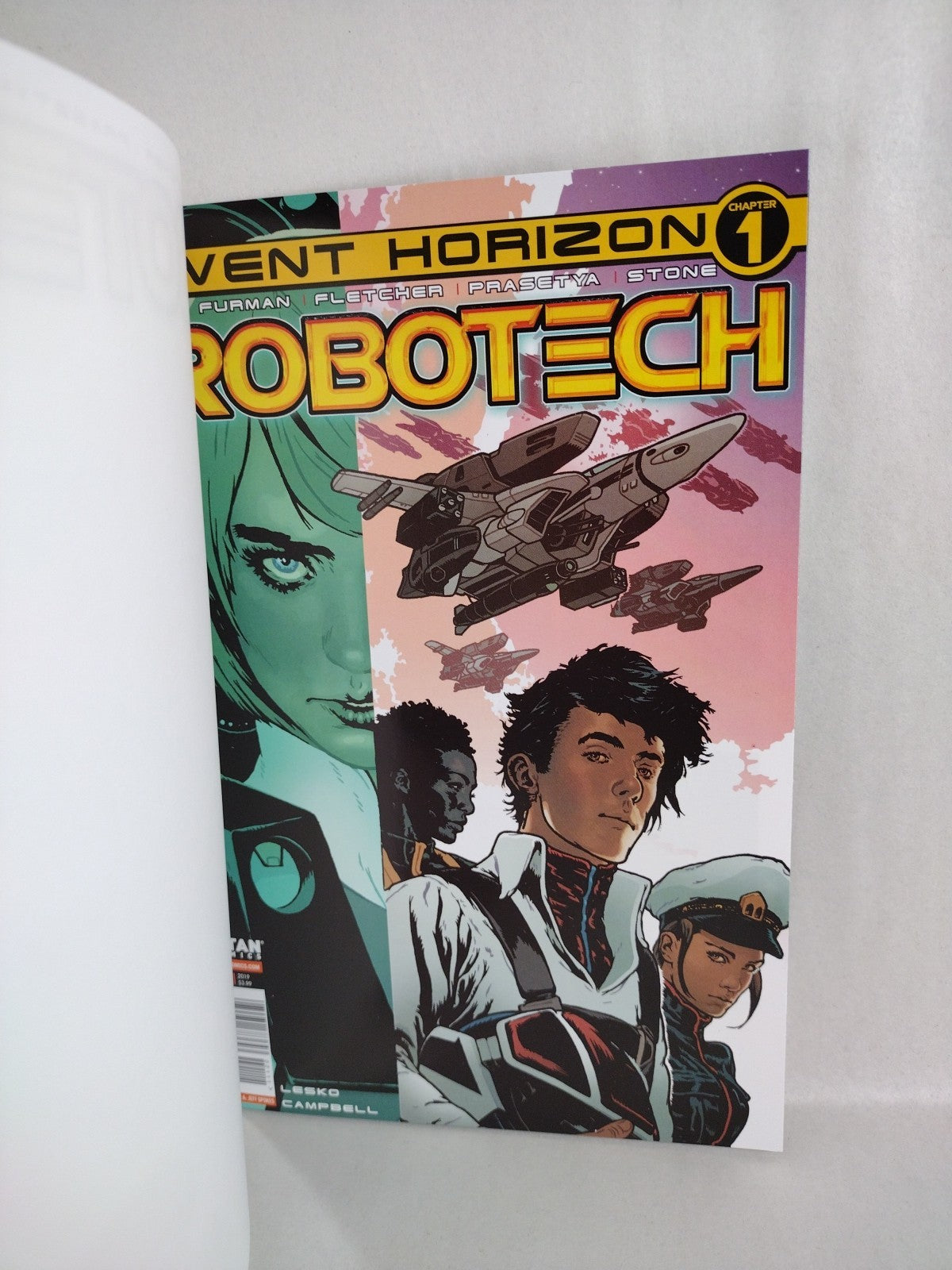 Robotech #21 (2019) Titan Comic Blank Sketch Variant Cover NM
