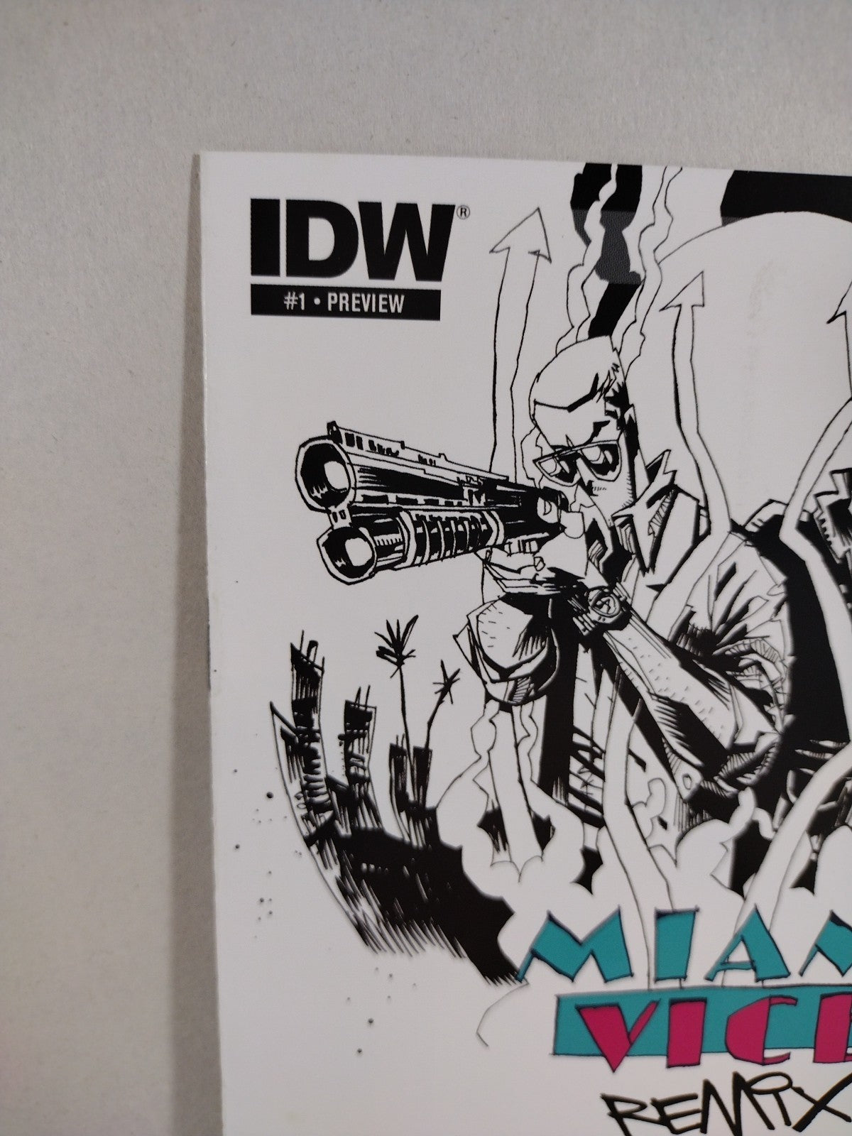 MIAMI VICE REMIX #1 (2015) IDW Preview Ashcan Comic Joe Casey Jim Mahfood NM