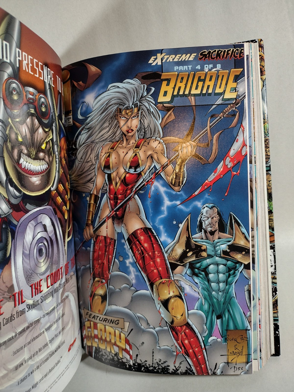 Chapel and the Extreme Sacrifice (1994) Complete ARG Custom Bound Comic...