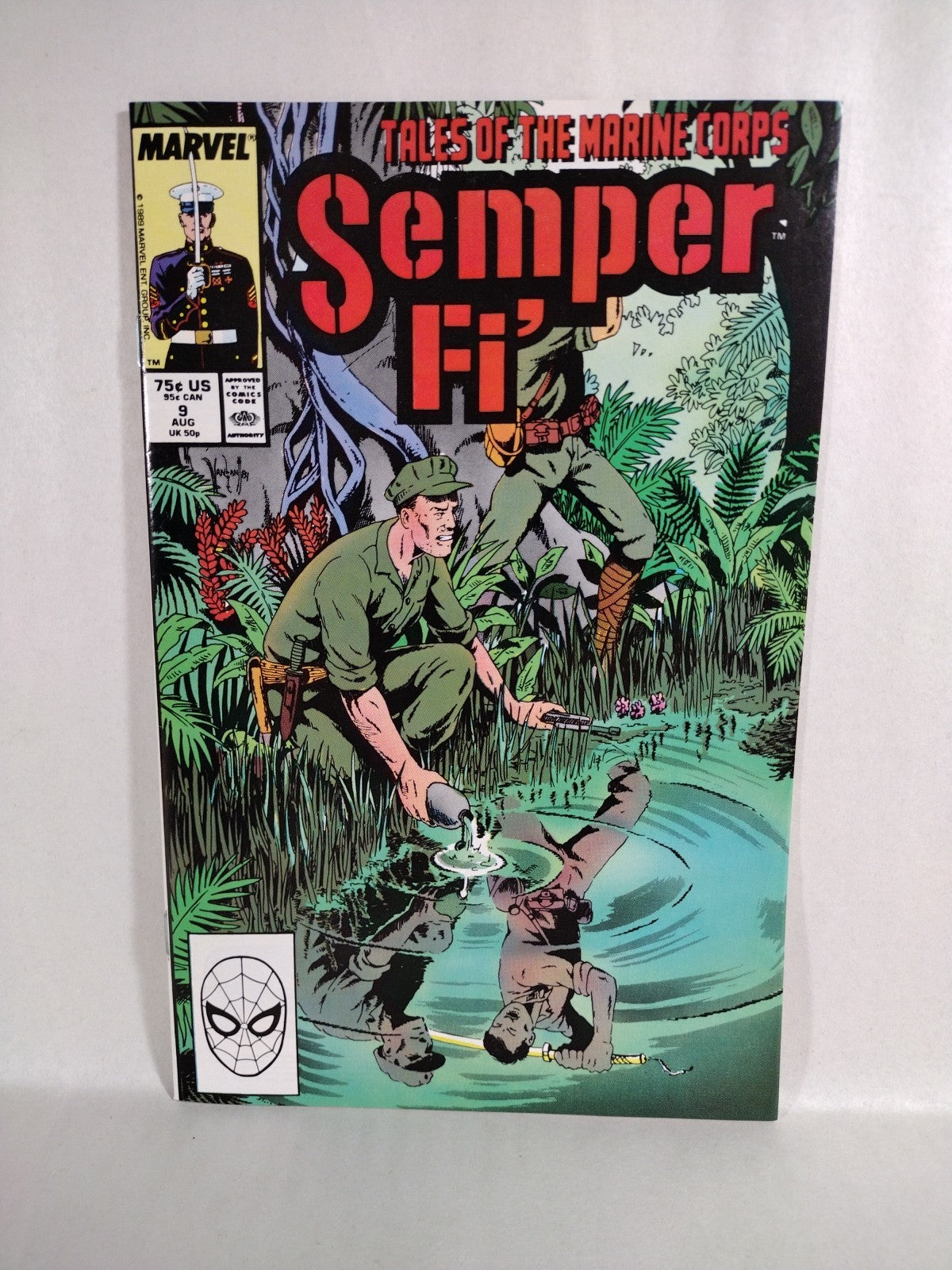 Semper Fi' (1988) Complete Marvel Comic Lot Set #1-9 Andy Kubert Palladino VF-NM