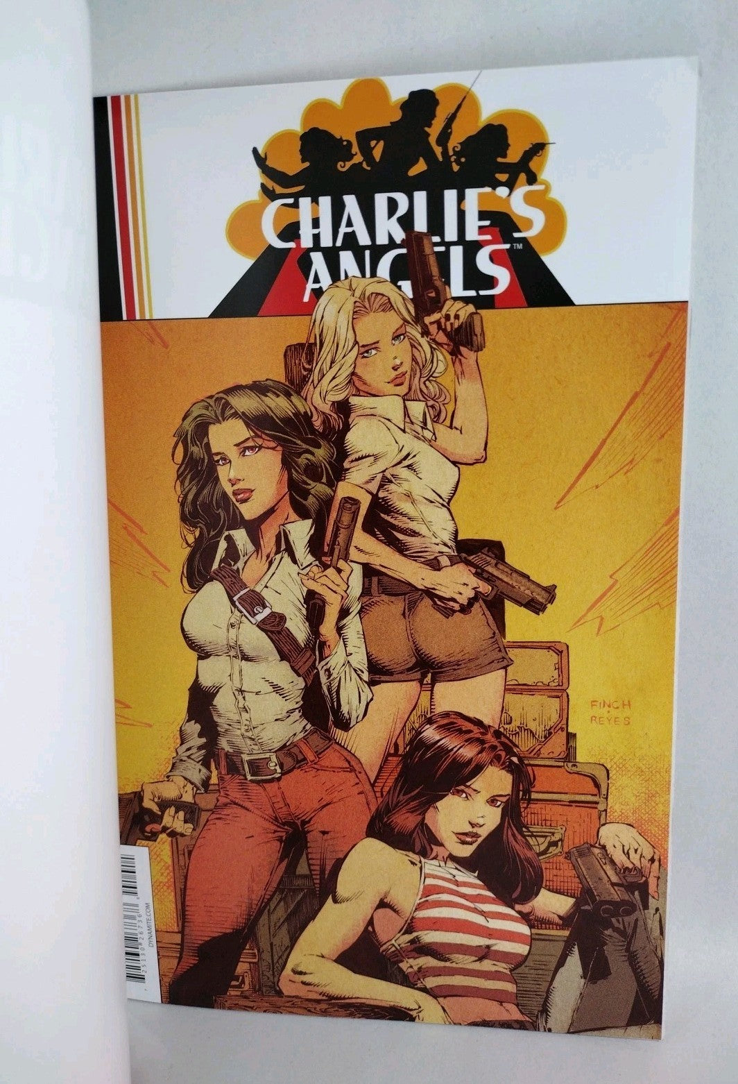 Charlie's Angels #1 (2018) Dynamite Blank Sketch Variant Cover Comic VF