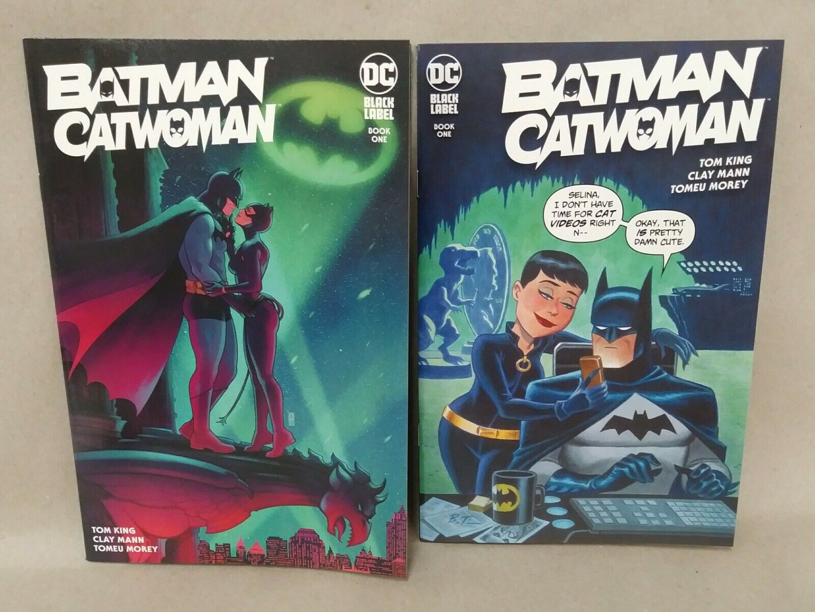 Batman Catwoman #1 x2 Team Exclusive Variants Bruce Timm Jen Bartel Tom King