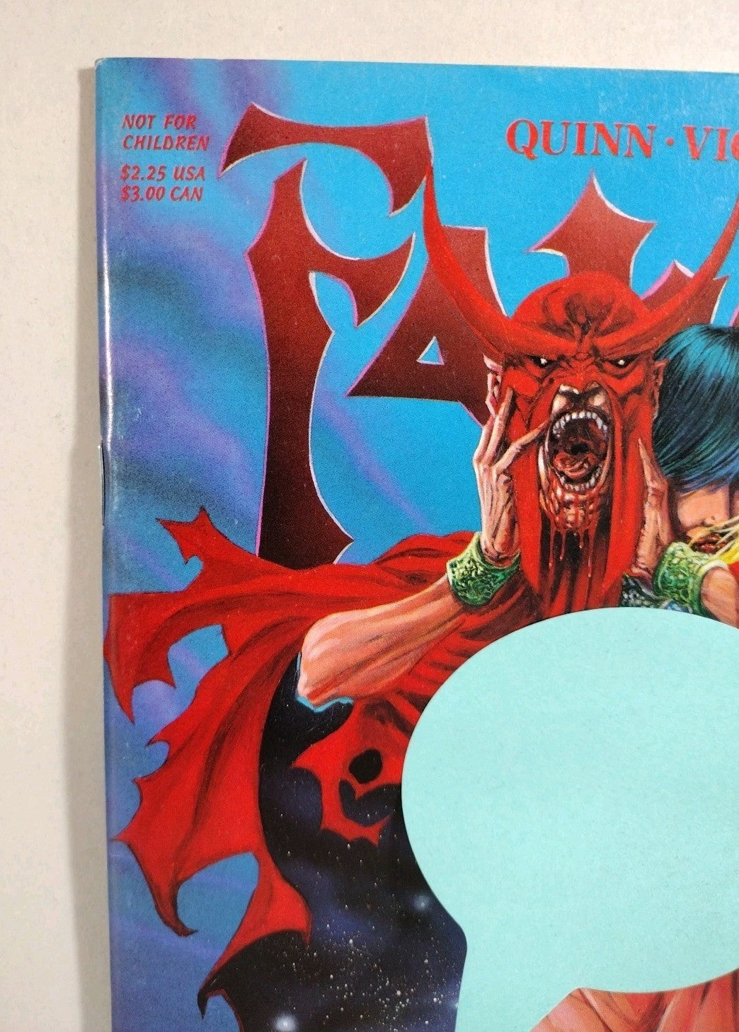 FAUST LOVE OF THE DAMNED Act 11 (1995) Rebel Studios Comic Vigil Quinn VF