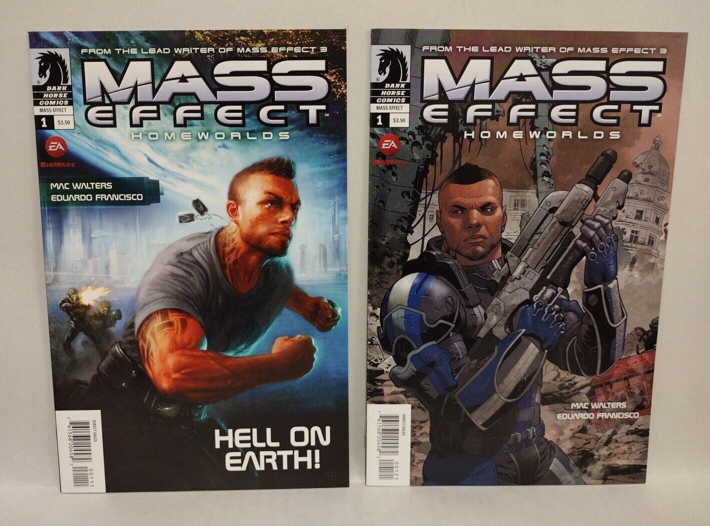 Mass Effect Homeworlds #1 (2021) Dark Horse Bio Ware Comic Lot Set Cover A & B