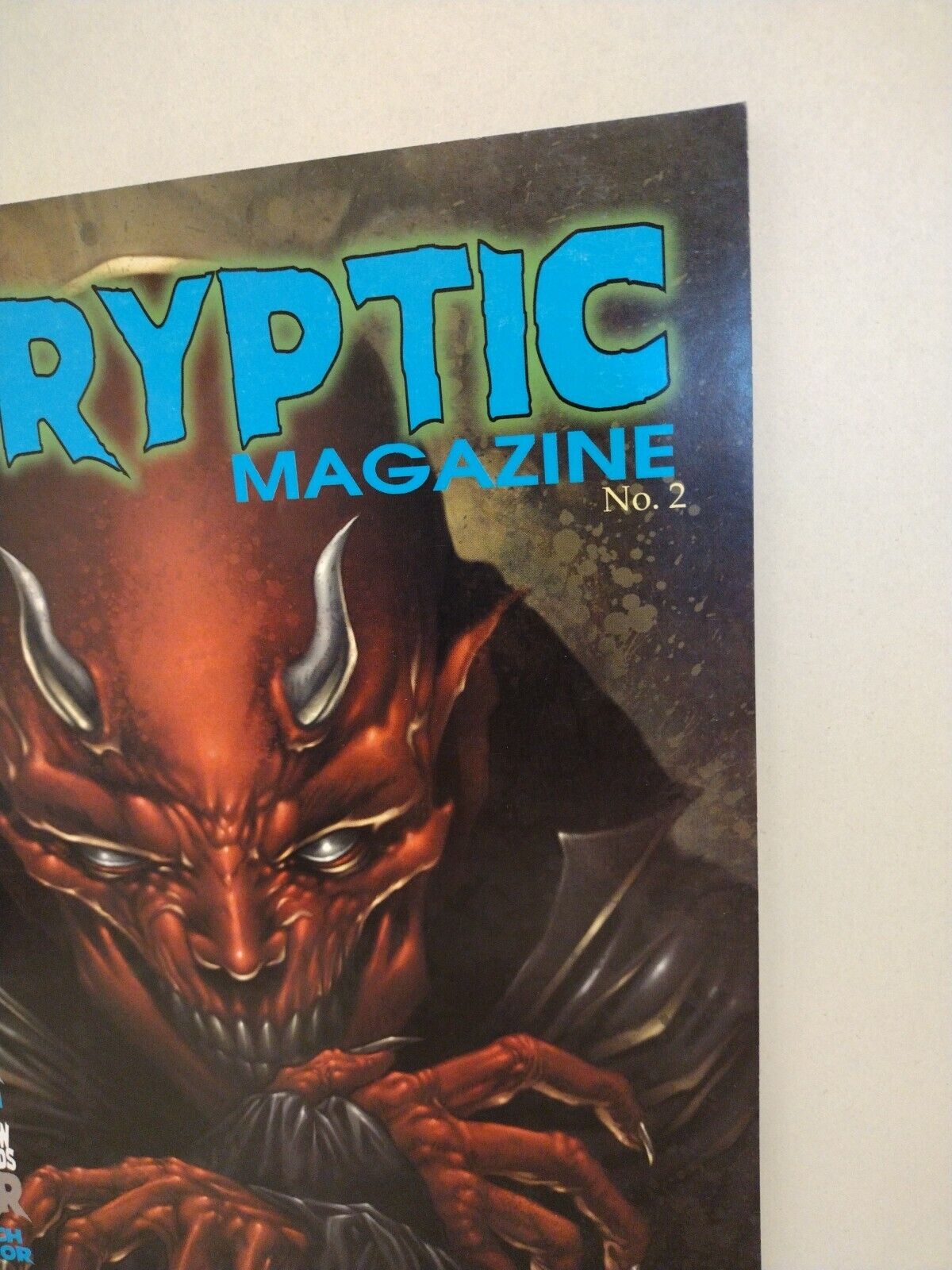 Cryptic Magazine #2 (2006) Dead Dog Comics Slayer Sid Haig Joe & Tim Vigil Cover