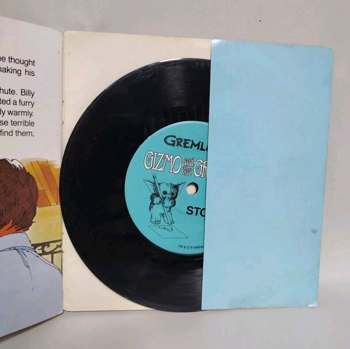 Gizmo And The Gremlins (1984) Story Book 2 3 4 5 W Records + Golden Book Lot