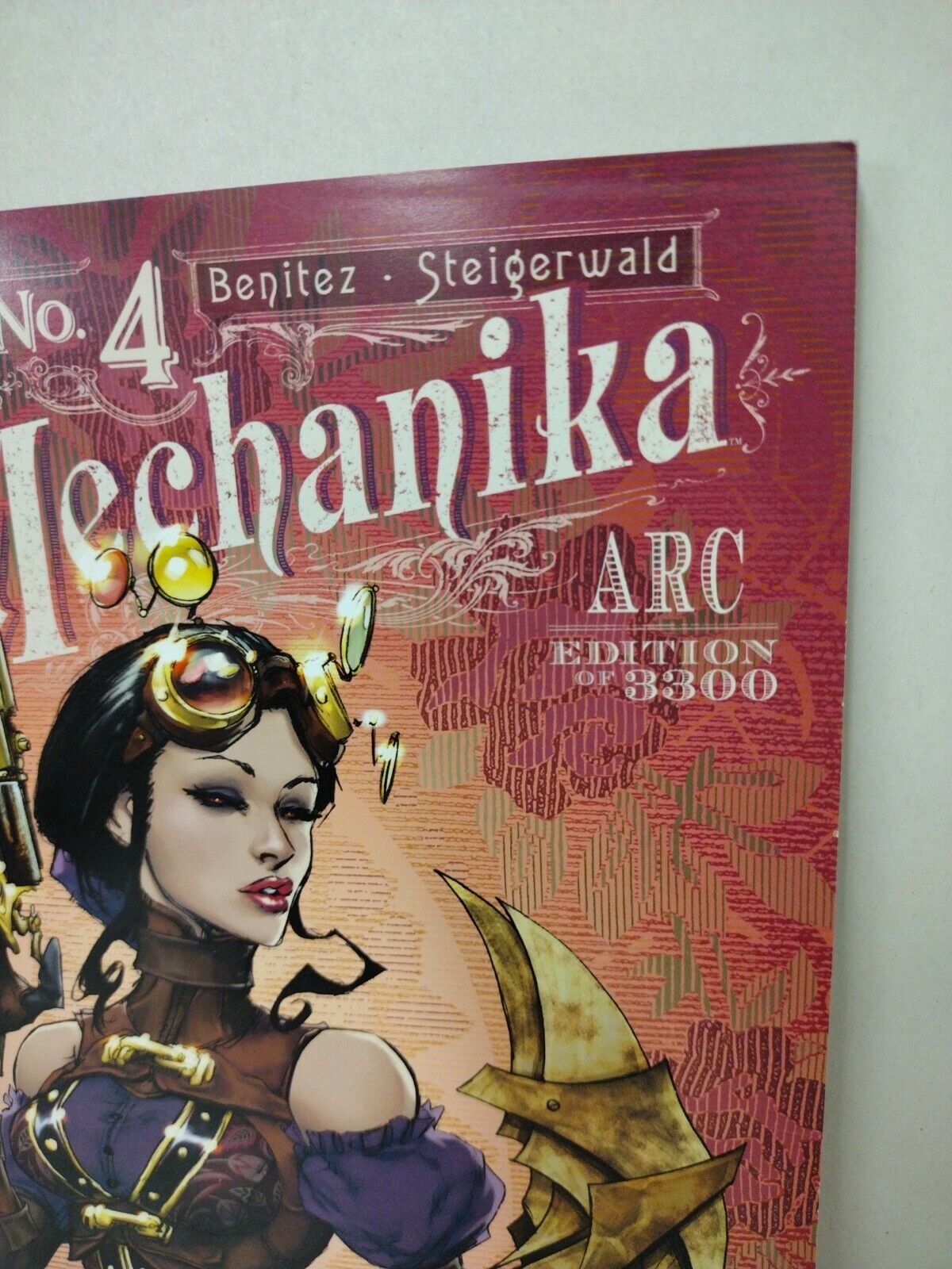 Lady Mechanika (2014) #4 ARC Limited Edition Variant Signed Joe Benitez Comic