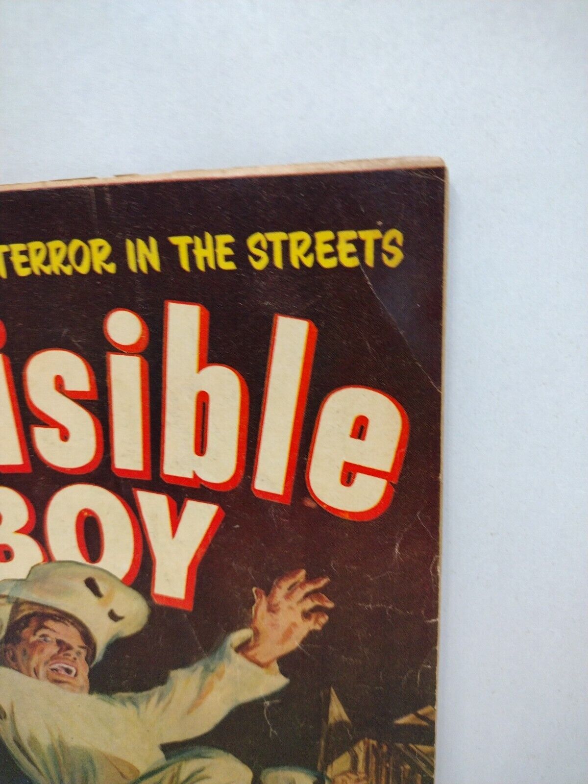 Invisible Boy #2 (1954) Approved Comics Saunders cvr Siegel Golden Age