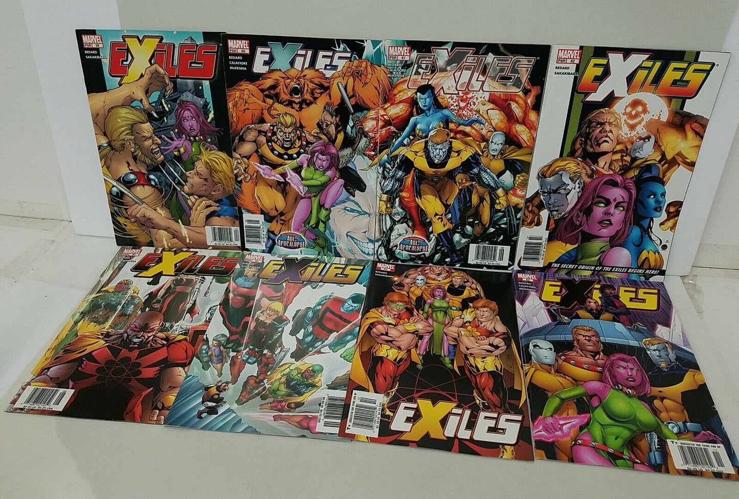 Exiles (2005) Marvel Comic Lot Of 21 #59-71, 73-76, 85-88 House of M