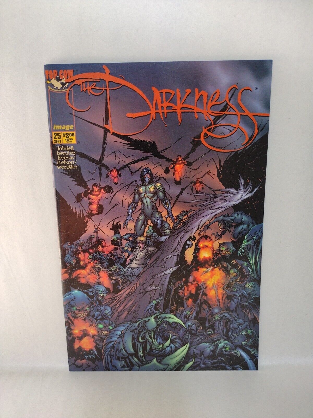 Darkness (1999) Image Top Cow Comic Lot #19 20 25 27 28 29 35