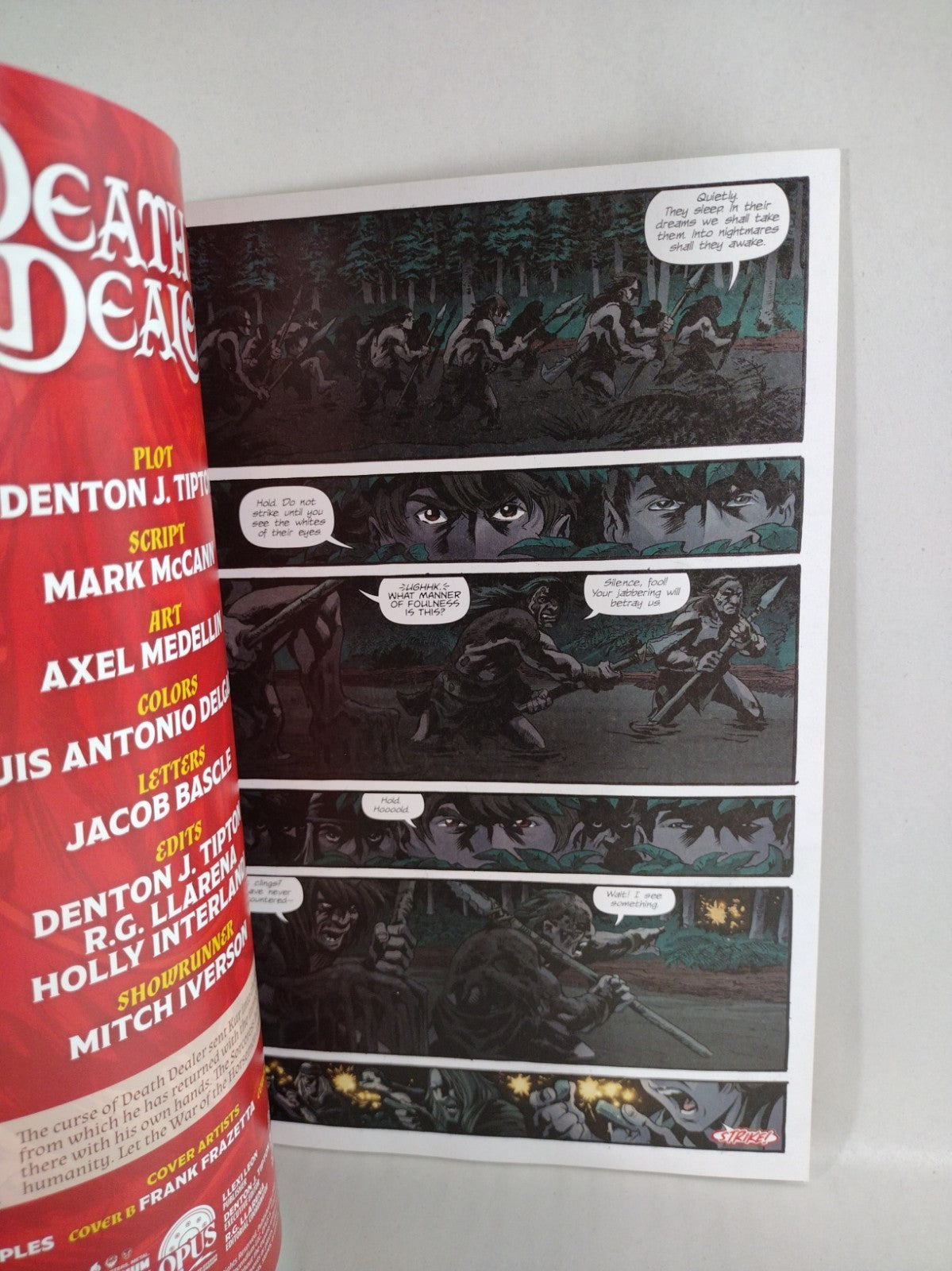 Death Dealer #12 (2023) Opus Comic Blank Sketch Cover C Variant NM
