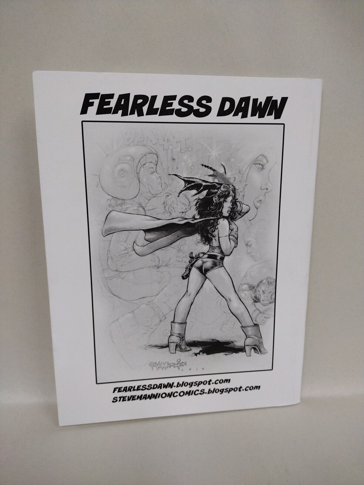 Steven Mannion Sketchbook 2014 Artbook Gorillas Gals & Monsters Fearless Dawn NM