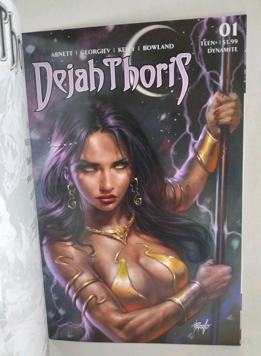 Dejah Thoris #1 (2019) Dynamite Blank Cover Variant W Original Dave Castr Art
