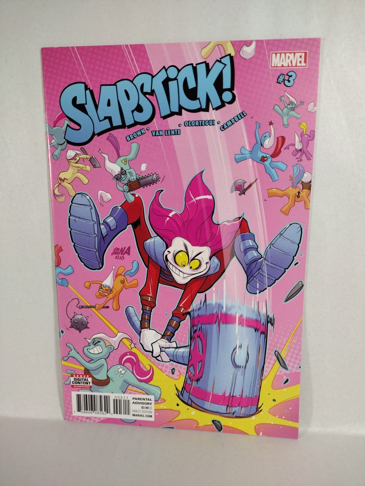 Slapstick (2015) Marvel Comic Lot Set #1 2 3 4 5 Fred Van Lente Reilly Brown NM