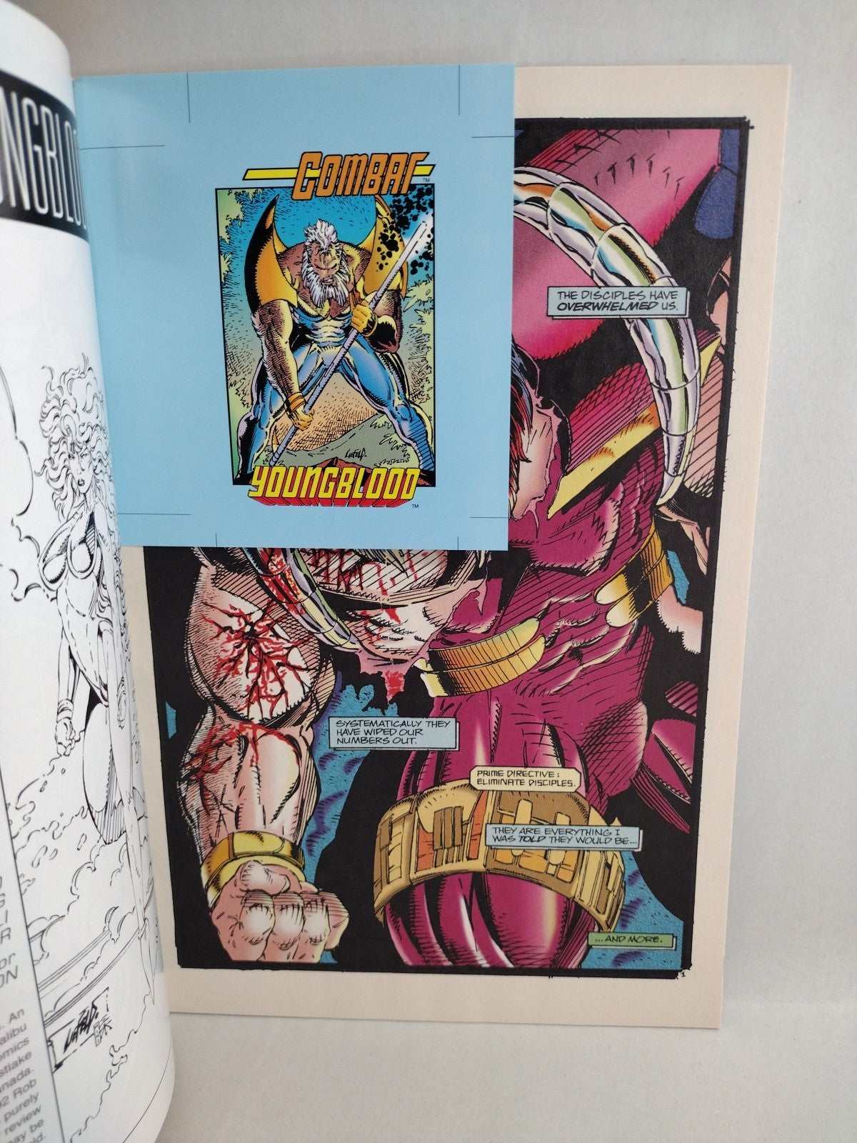 Youngblood Vol 1 (1992) Image Comic Lot Set #1 2 3 4 5 6 1st Appearances F-VF