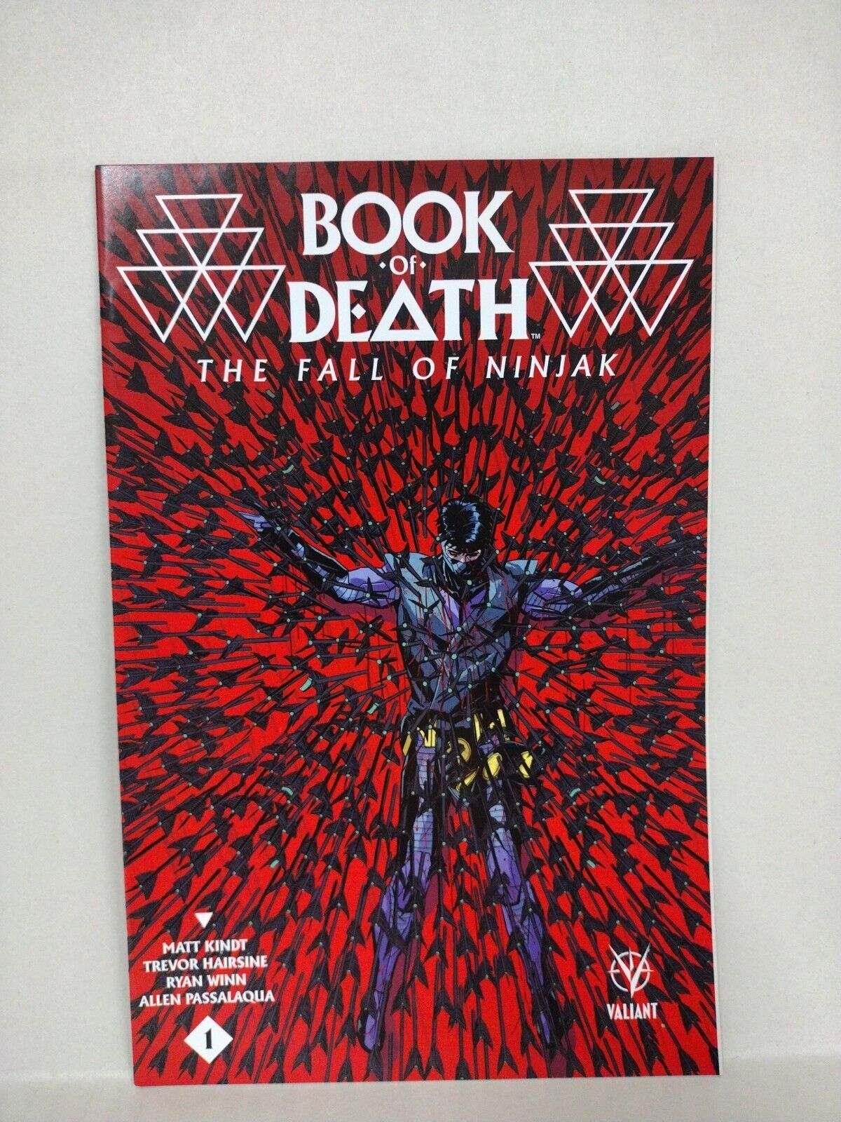 Book Of Death (2015) Complete Valiant Comic Set #1-4 + Fall Of X-O Bloodshot+