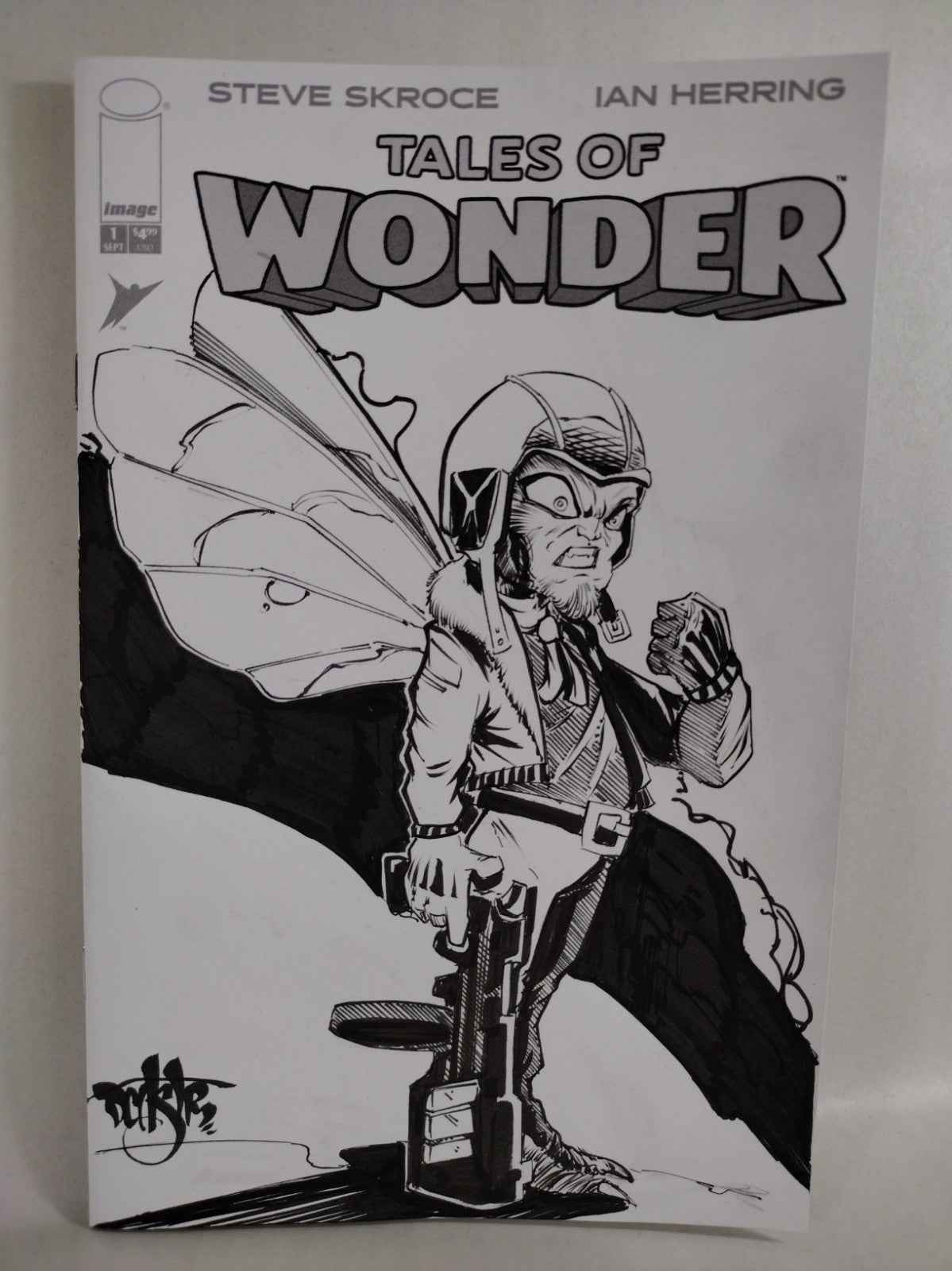 Tales Of Wonder #1 (2026) Image Comic Sketch Cover W Original Dave Castr Art