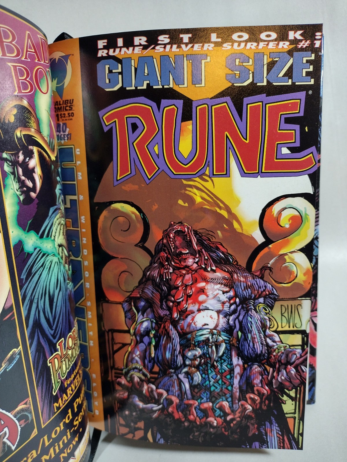 Barry Windsor-Smith's Rune (1994) Complete Malibu Comic Custom Bound Omnibus HC