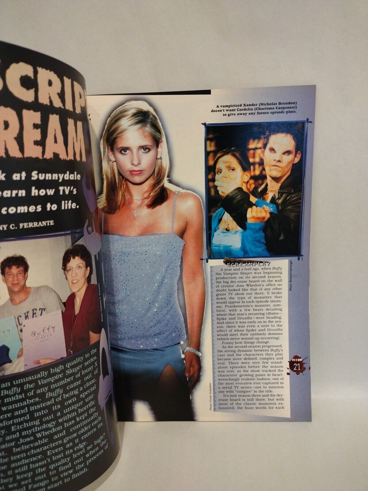 FANGORIA Magazine #180 BTVS In Dreams Faculty Dusk Till Dawn 2