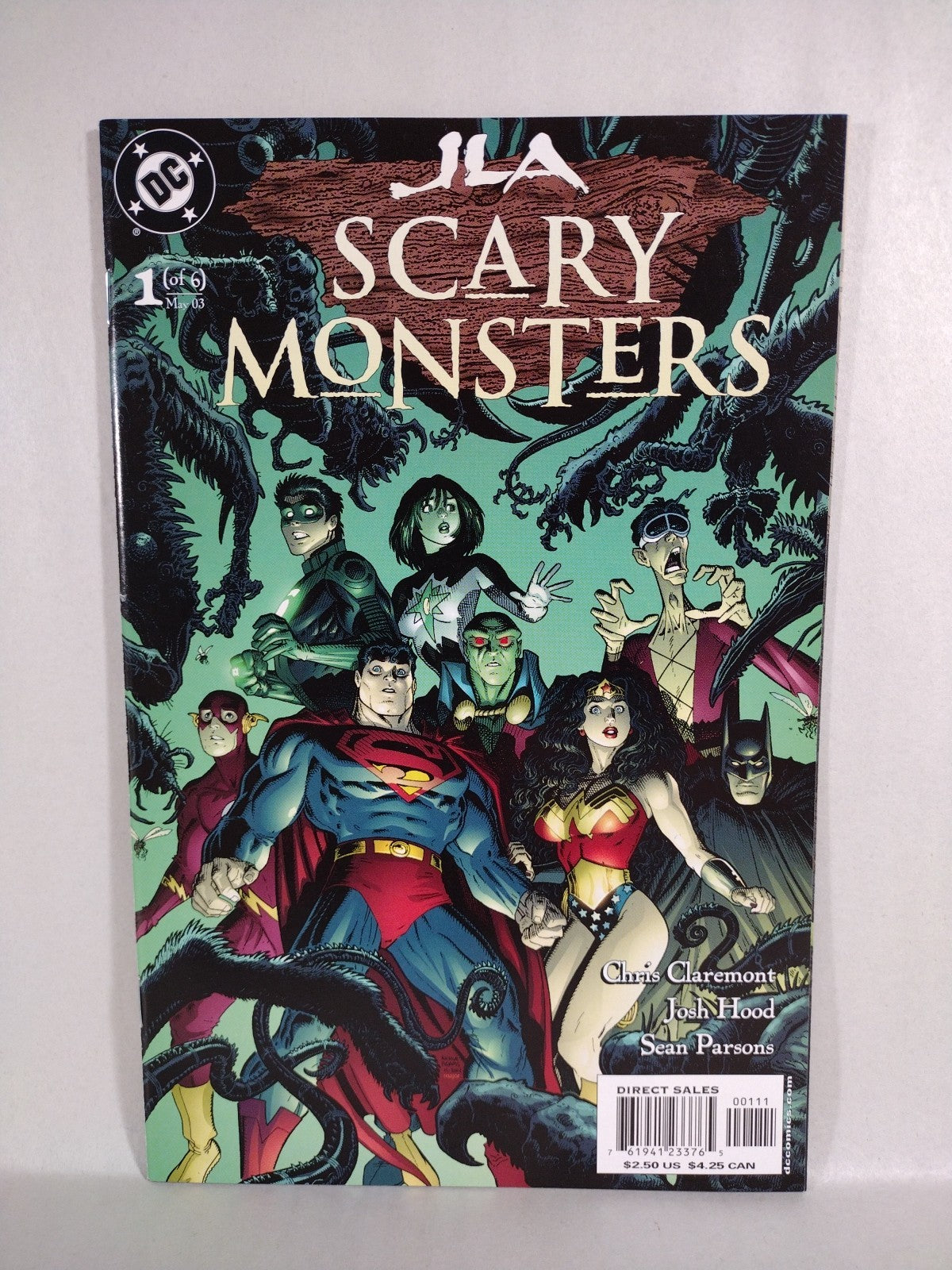 JLA Scary Monsters (2003) Complete DC Comic Set #1-6 Art Adams Covers Claremont