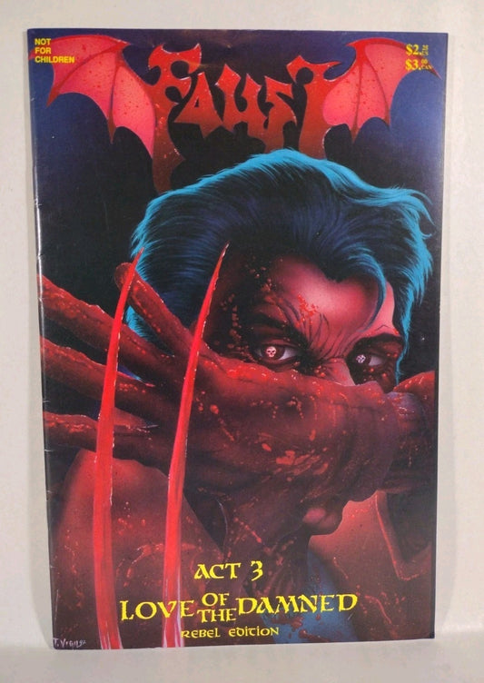 Faust Love of the Damned Act 3 (1992) Rebel Edition Comic 1st Print Tim Vigil