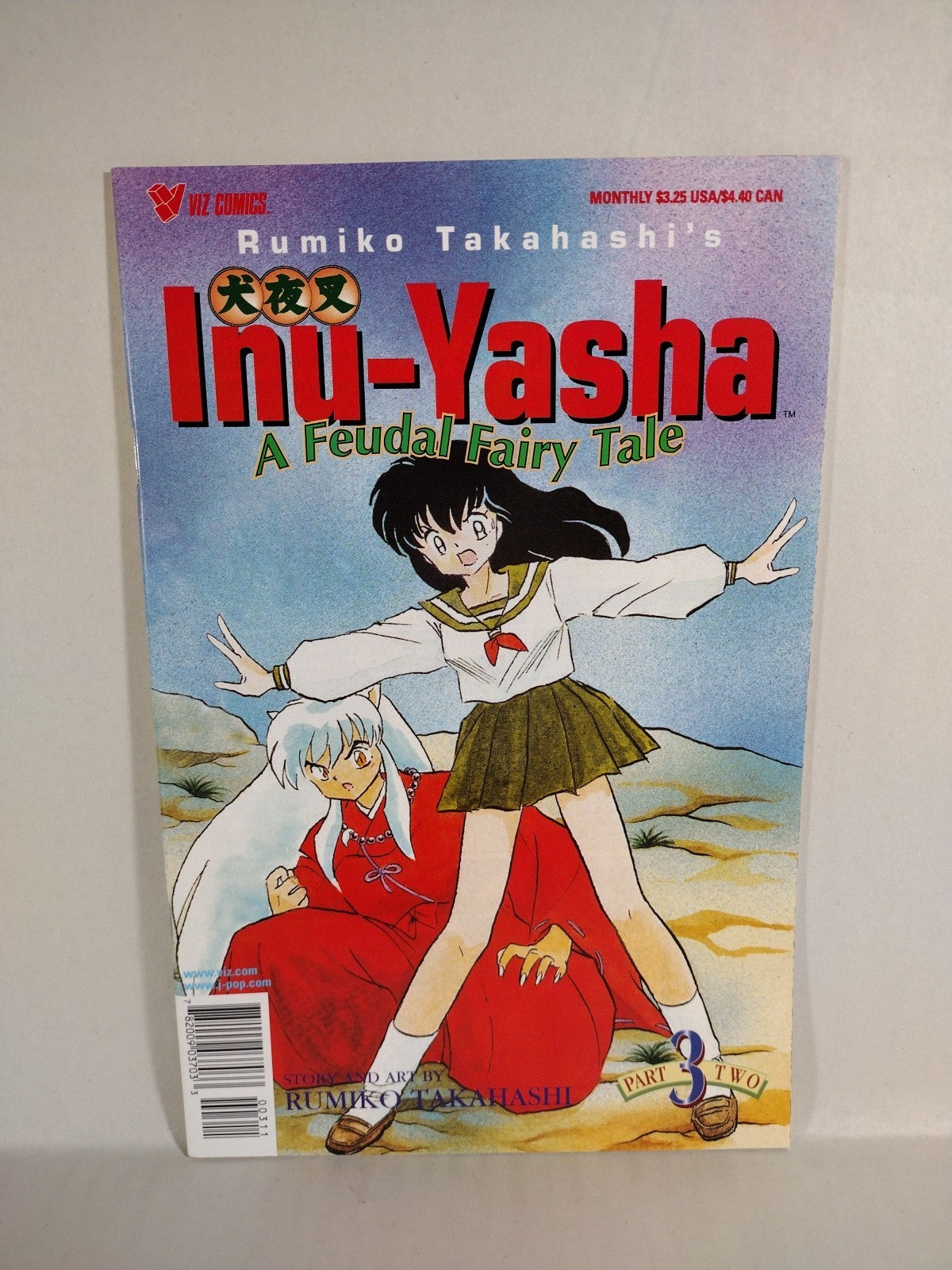 Inu-Yasha (1998) Part 2 Rumiko Takahashi Viz Comic Lot #1 2 3 4 6 VF-NM
