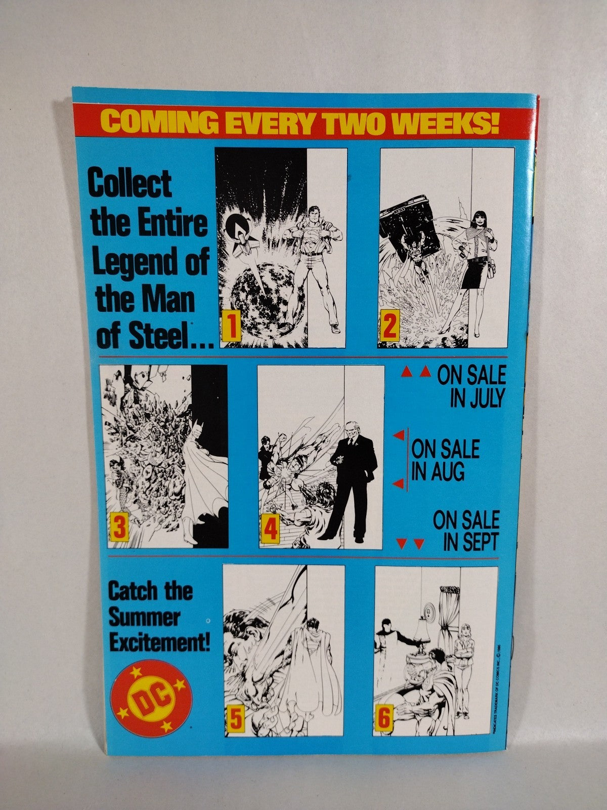 Superman Man Of Steel (1986) Complete John Bryne DC Comic Set #1-6 VF-NM