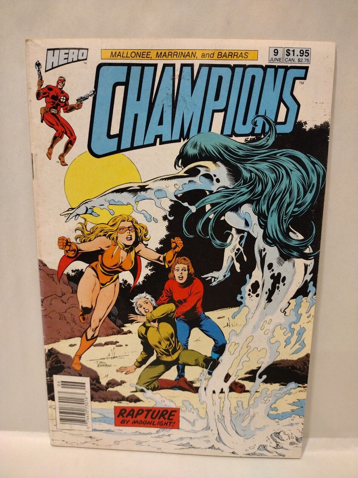 Champions Vol 2 (1988) Hero Comic Lot 8 9 11 12 Annual 1 Marrinan Mallonee