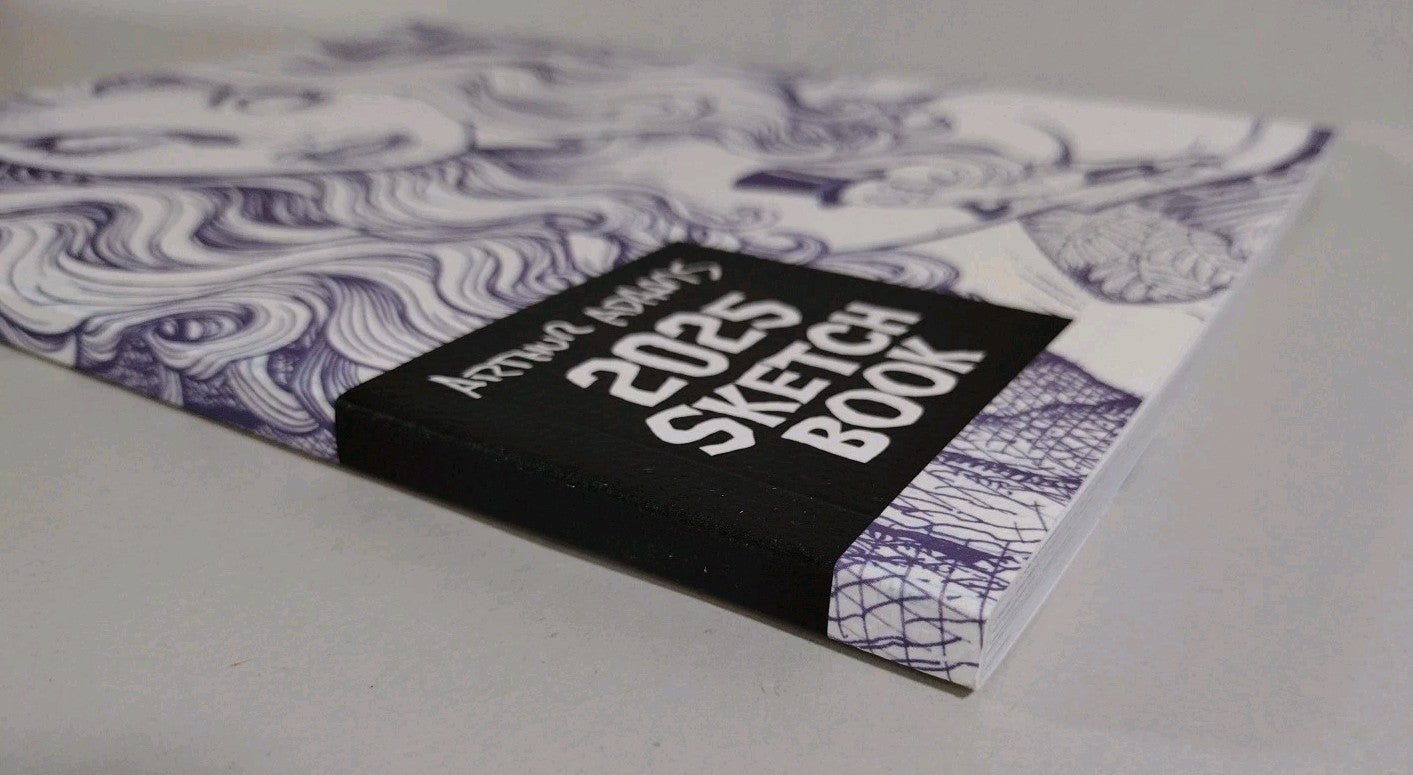 Arthur Adams 2025 Sketchbook Signed Essential Sequential