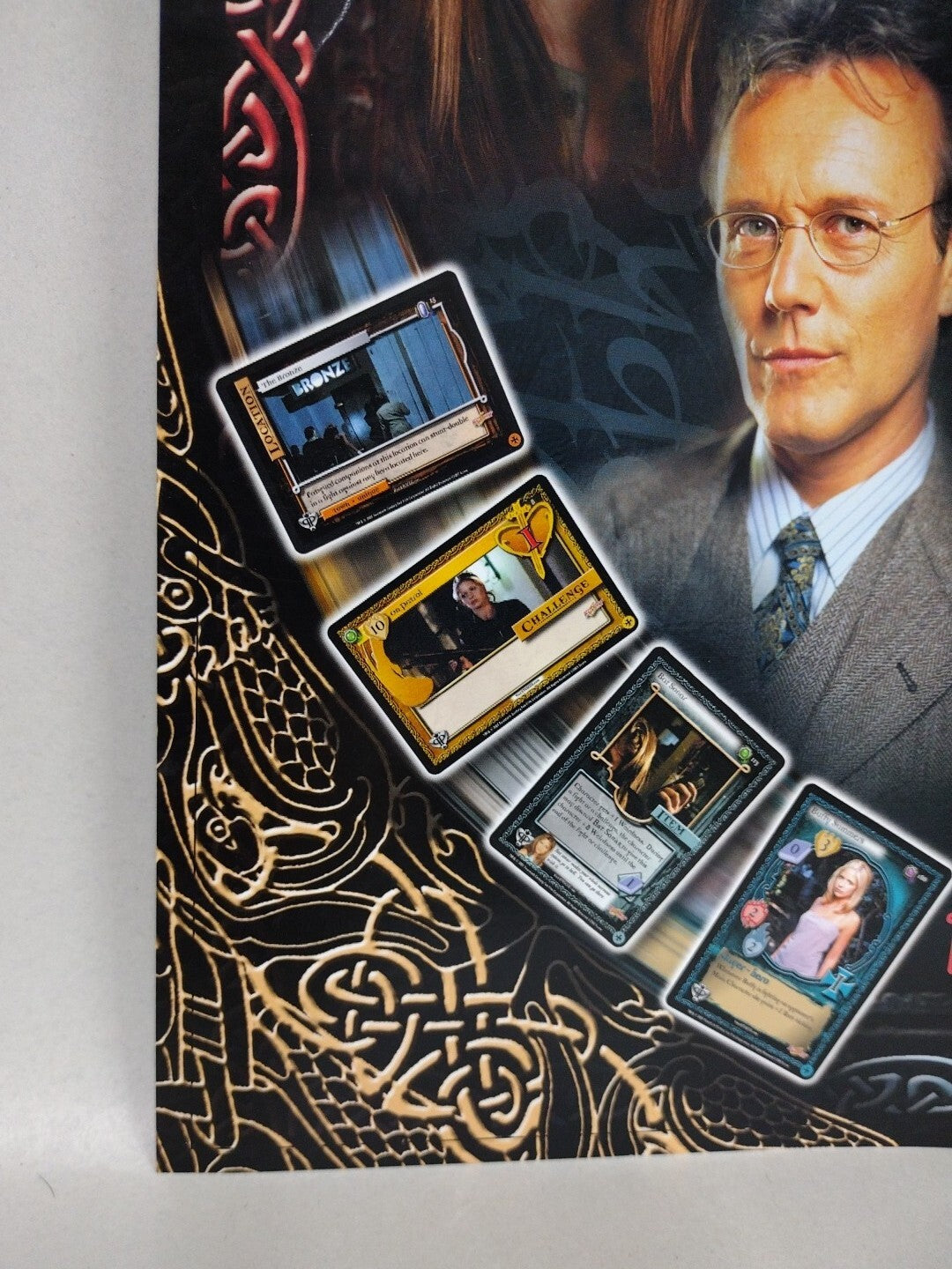 BUFFY THE VAMPIRE SLAYER (2001) Score Card Game Promo Poster 16 X 22" Folded 