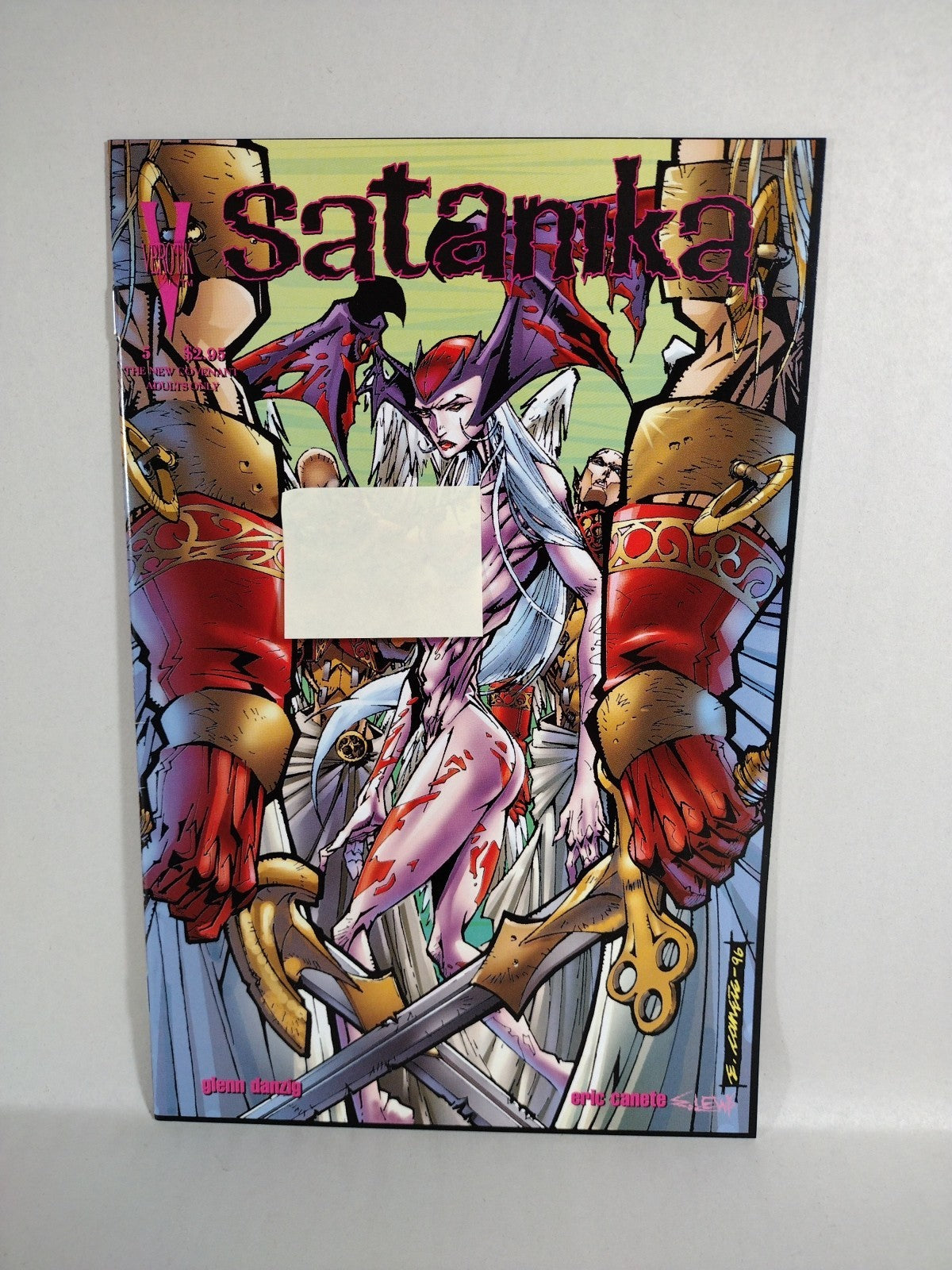 Satanika (1996) Verotik Vol 2 Comic Lot Set #0 1 3 4 5 8 X Illustrations 1 VF-NM