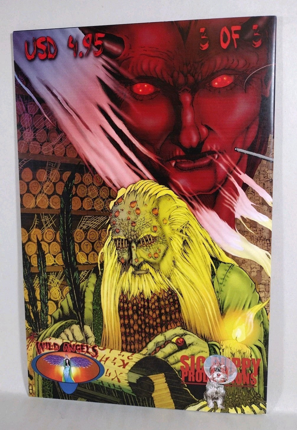 Original Sin (2012) Complete Wild Angels Comic Set #1 2 3 Signed Joe Tim Vigil