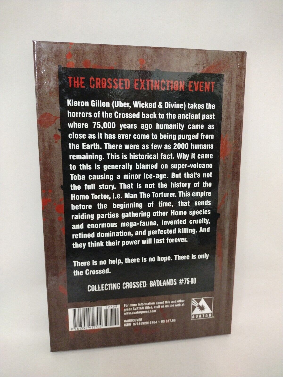 Crossed Vol 14 (2015) Hardcover Badlands Avatar HC Kieron Gillen Horror New Rare