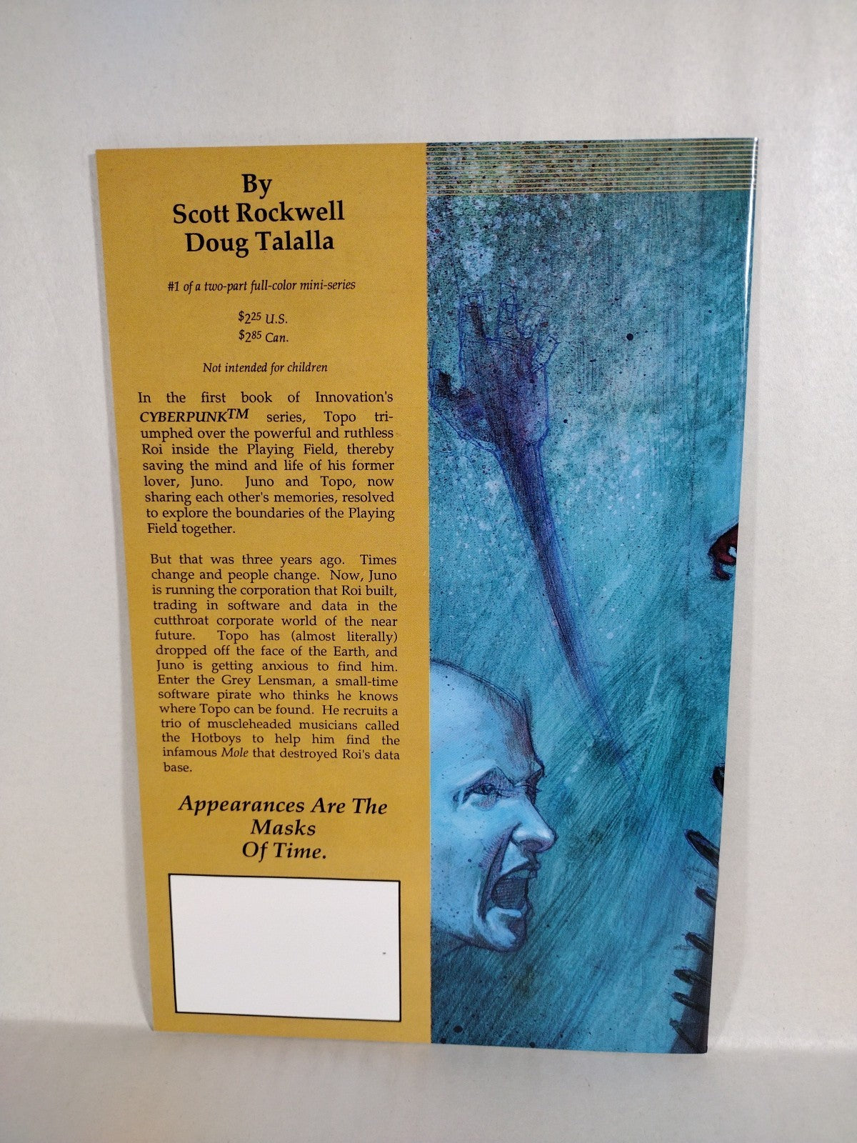 Cyberpunk (1990) Innovation Comic Set #1 2 Bk II 1-2 Seraphim Files 1 VG-VF