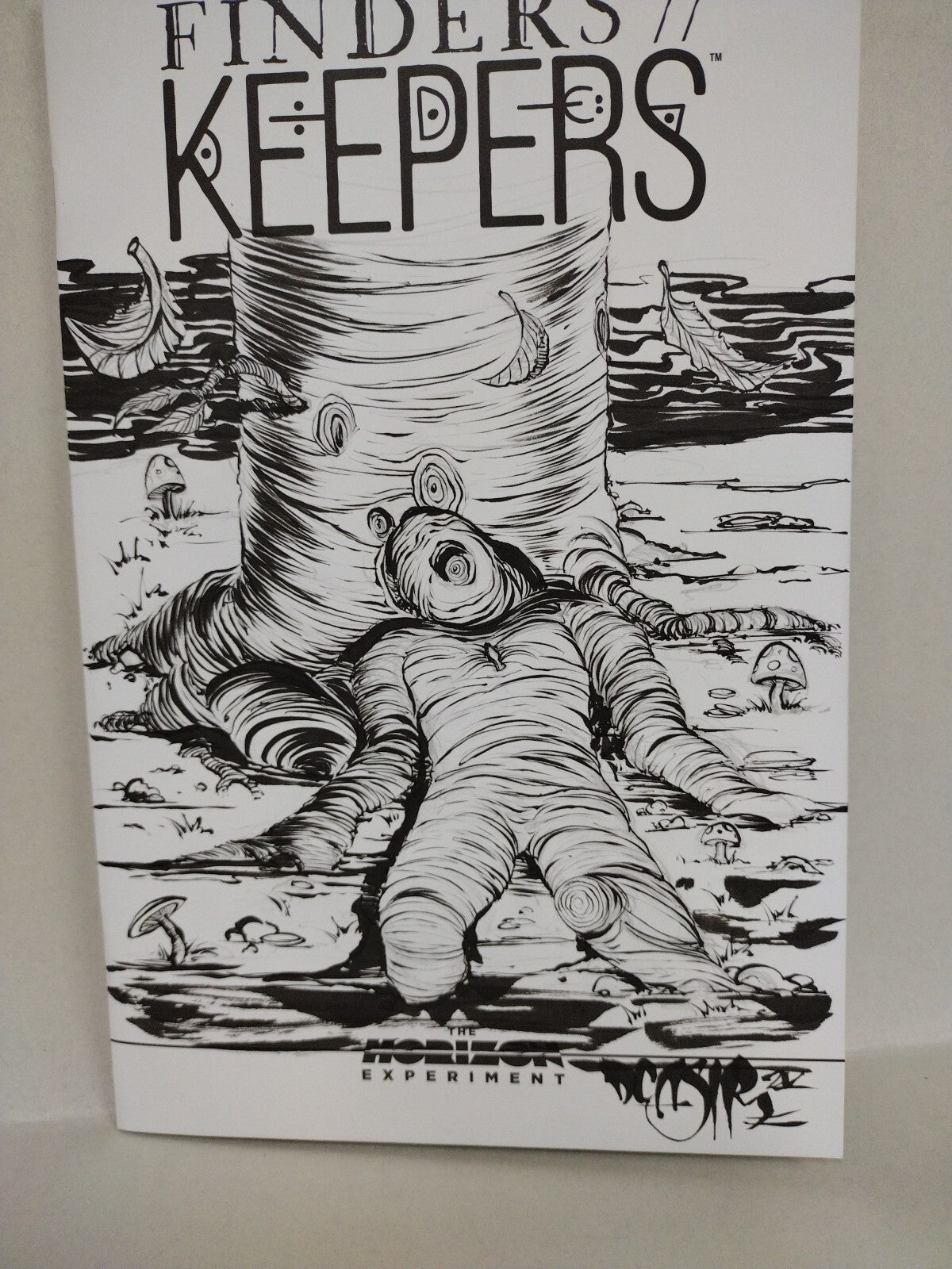 Finders Keepers 1 2025 Horizon Image Comic Sketch Variant W Original DCastr Art